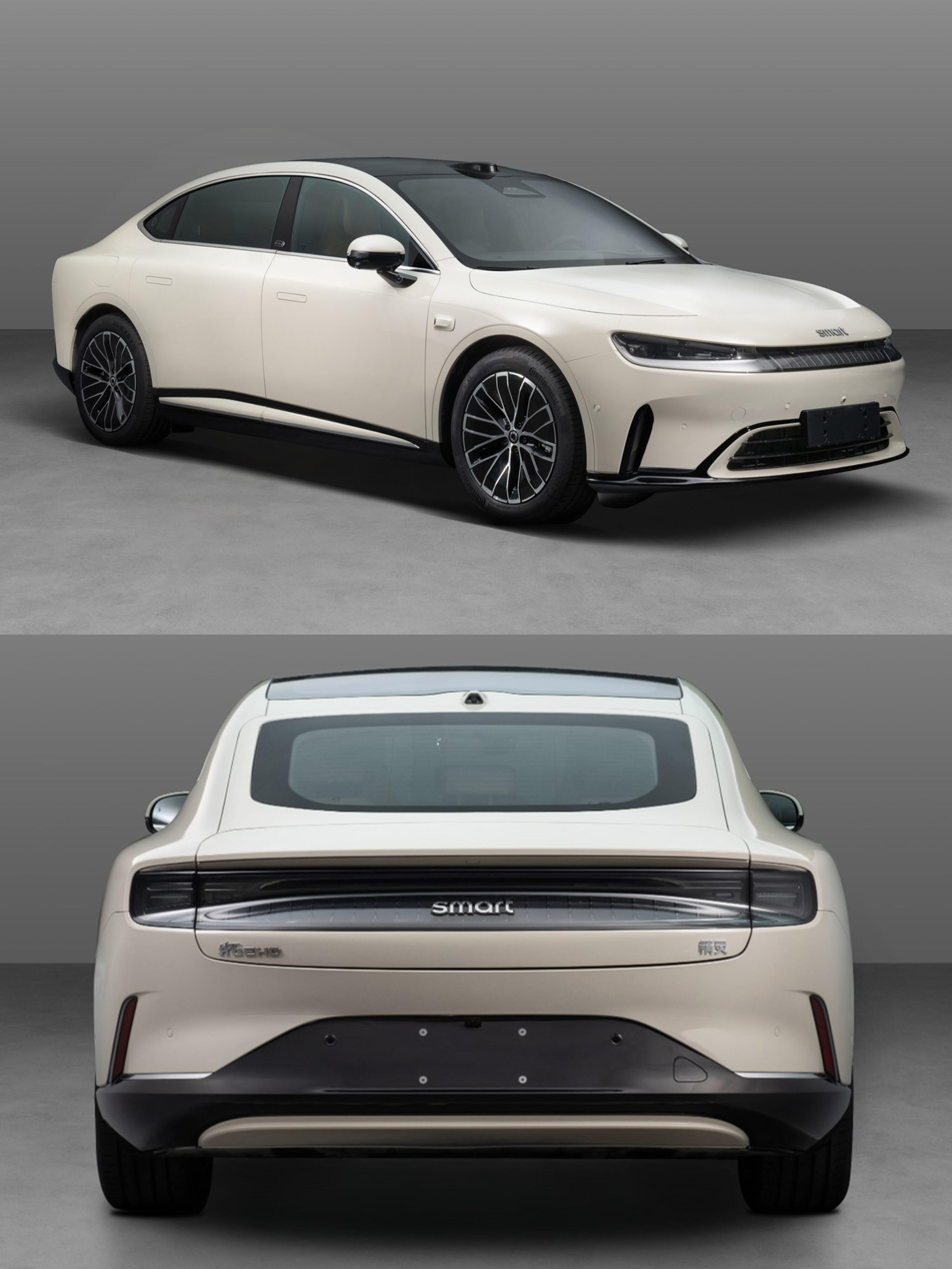 smart竟然出三厢车了定名精灵6 EHD 