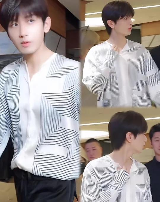 🧐稍等～
这件衣服，就透着一种禁欲感啊没人觉得么😋特别是配上这种无辜的表情?