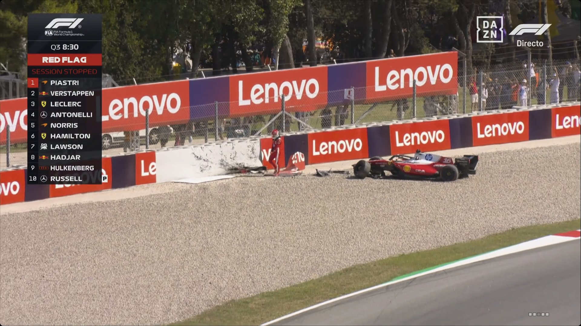 f1 勒克莱尔上墙了！2026f1巴塞罗那大奖赛