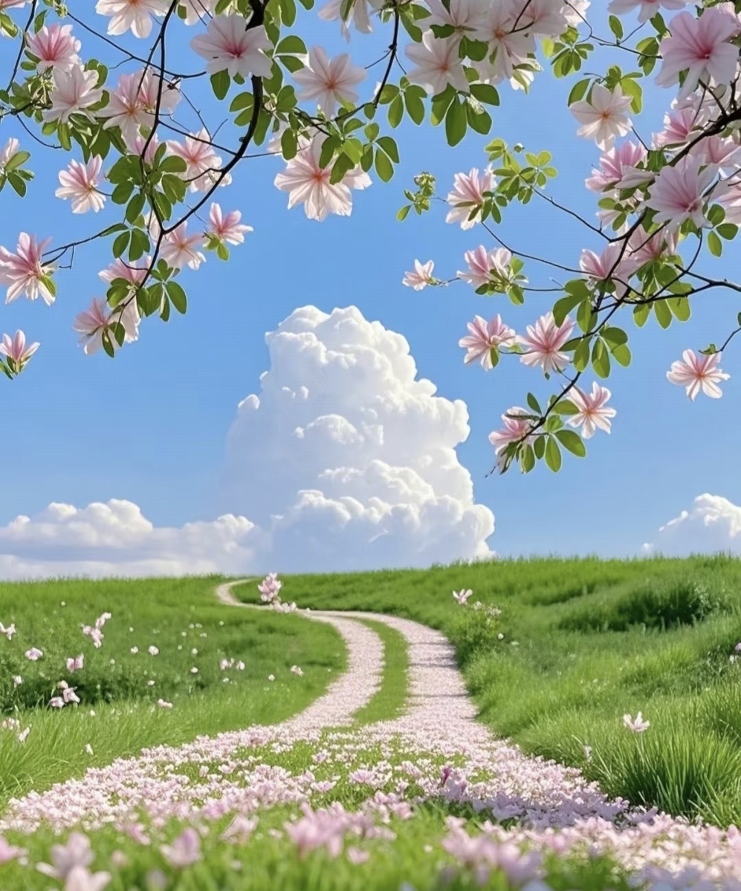 【山风漫过野餐布】林柚把半块橙黄色的芒果慕斯递出去时，指尖蹭到了陈屿沾着浅绿草屑