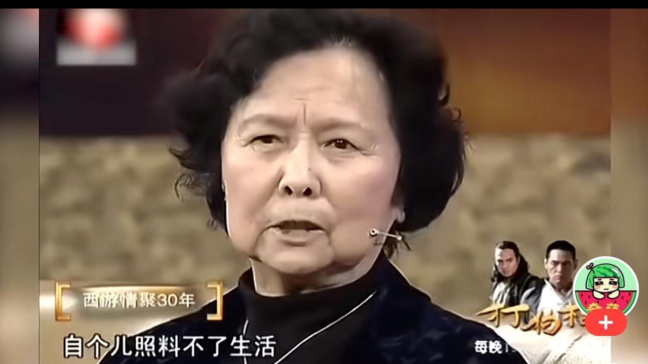 导演杨洁说：我的小女儿丫丫。她得了一种头疼病，医生给开错了药，当成癫痫治。这一治