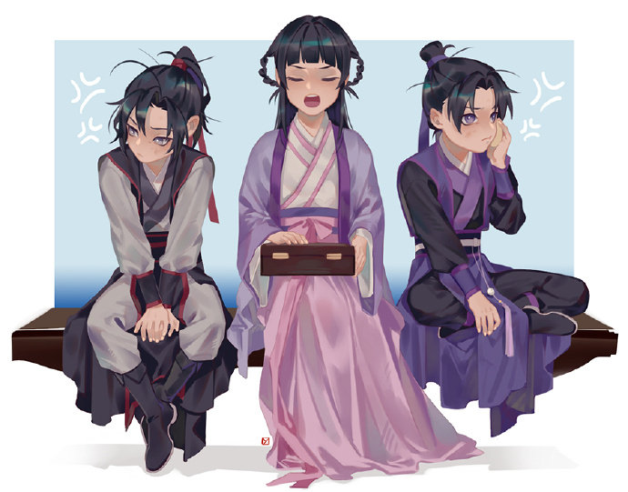 #魔道祖师##夏日次元盛典# ​​​哈哈哈哈哈哈这下安分了[哈哈] ​​​