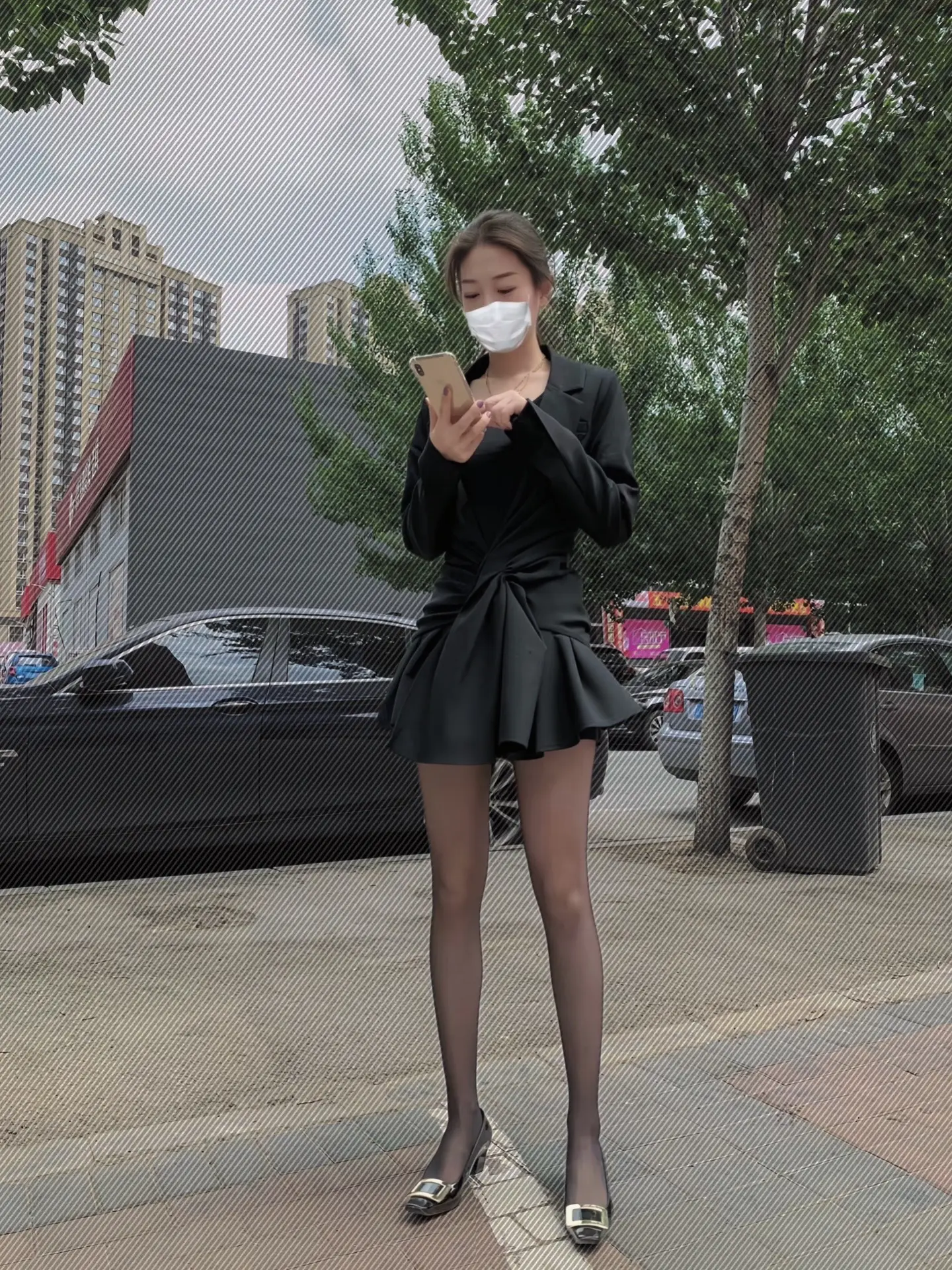 ootd穿搭 斩男穿搭 黑丝搭配 随拍 内容启发搜索