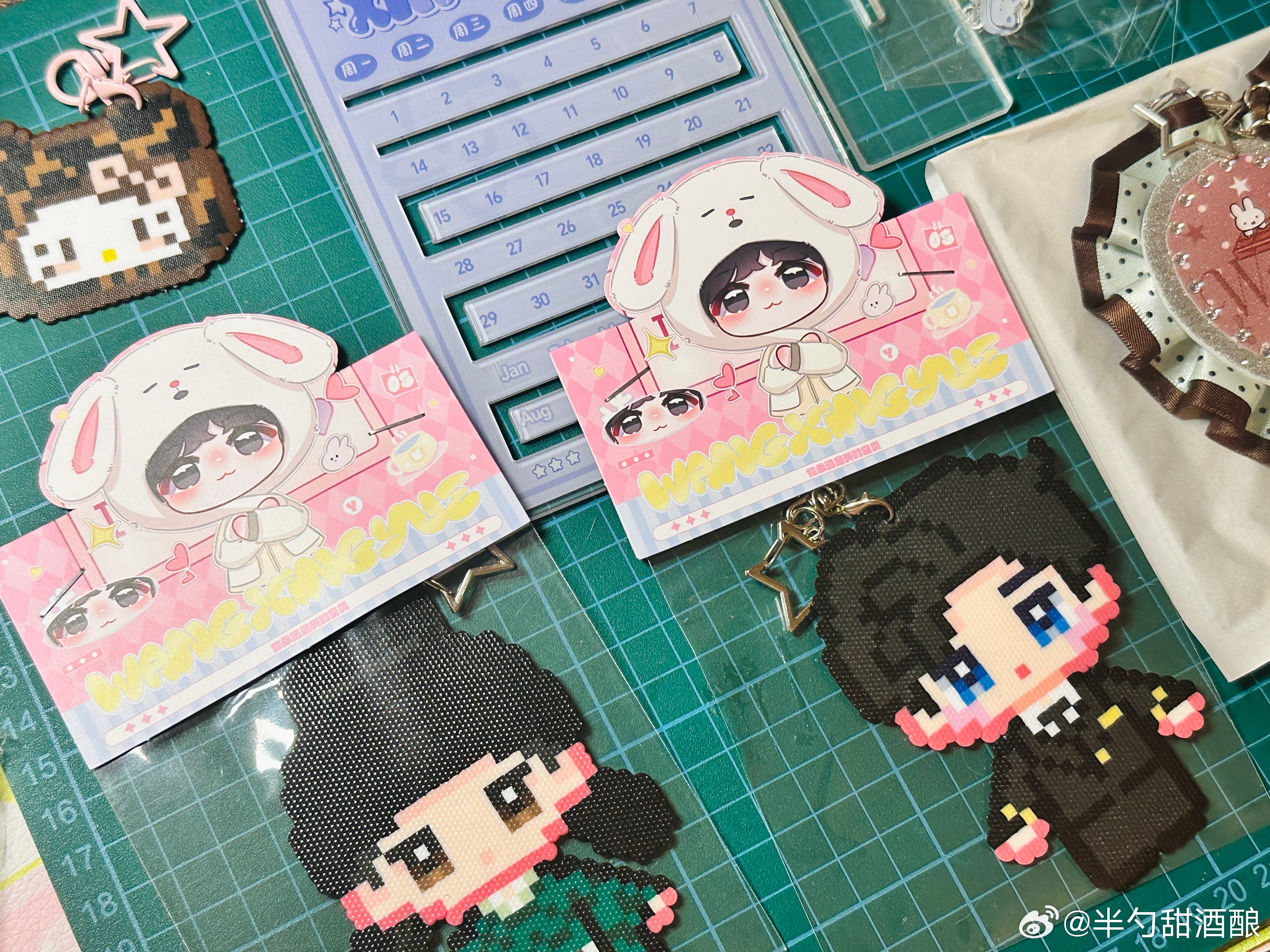 在四月的第一天，勺收到了来自的礼物，好幸福！给我的四月买了一个好头～晴酱真的特别