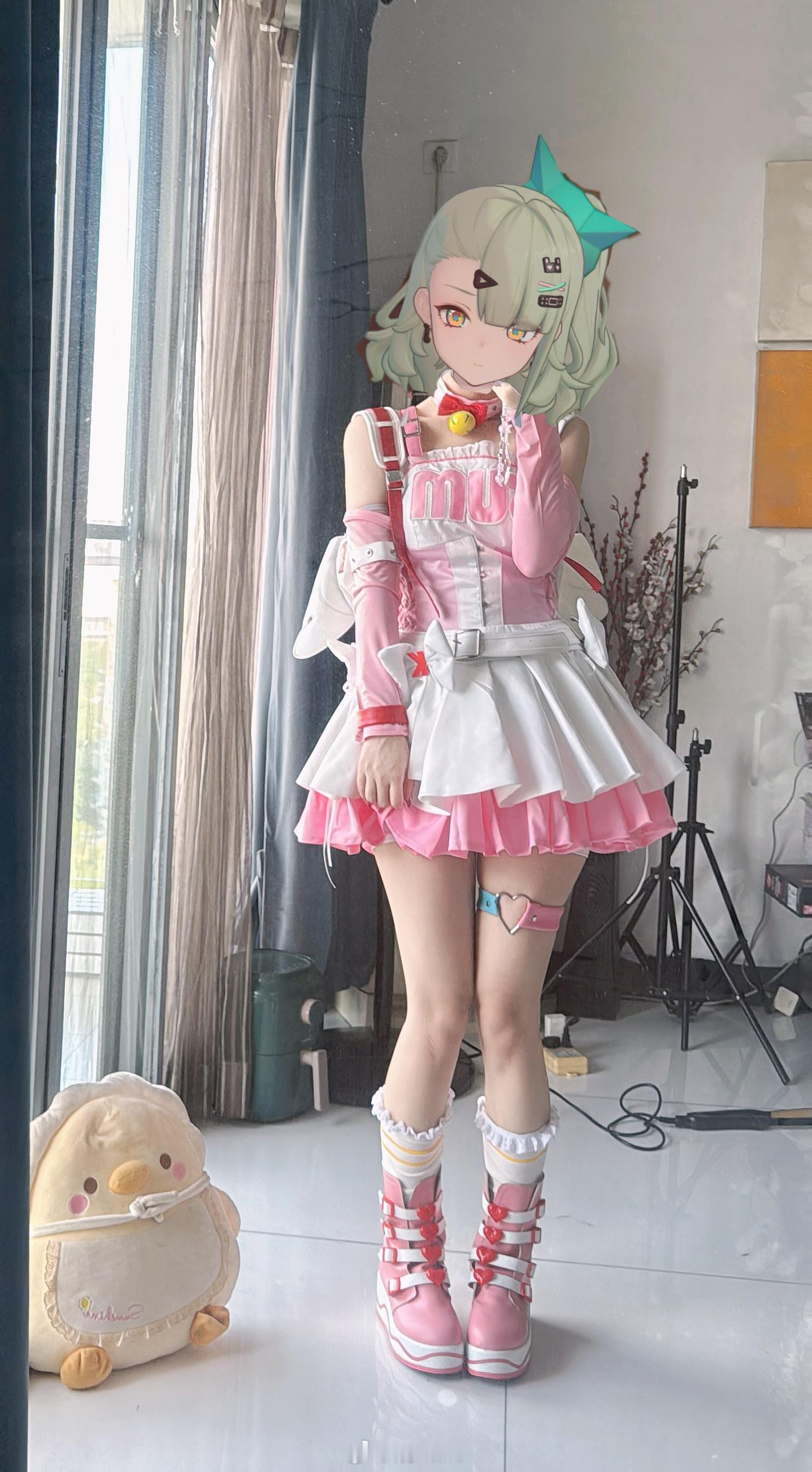 绝区零二次元cos大赏绝区零千夏妄想天使 【请、请支持妄想天使吧】千夏雷咪（kf