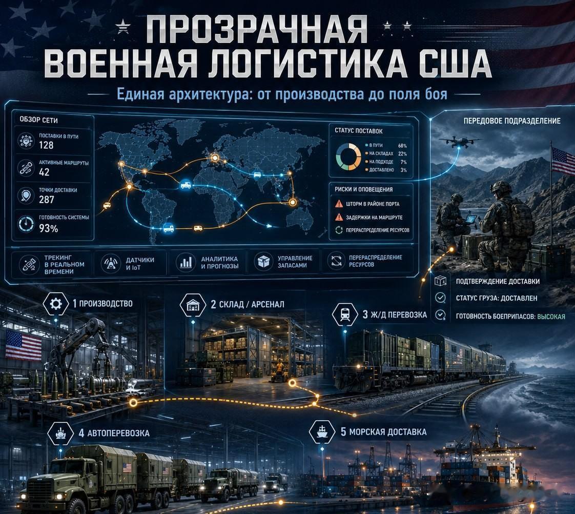 🇺🇸 美国提议建立统一的军事后勤控制系统

美国公司LMI提议建立一个统一的