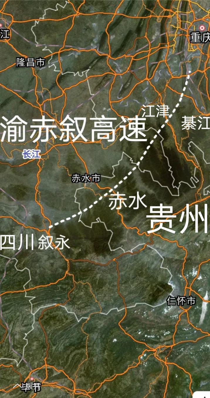 新进展，重庆途经遵义赤水至泸州叙永的渝赤叙高速重庆段全长约3.9公里的紫荆隧道已