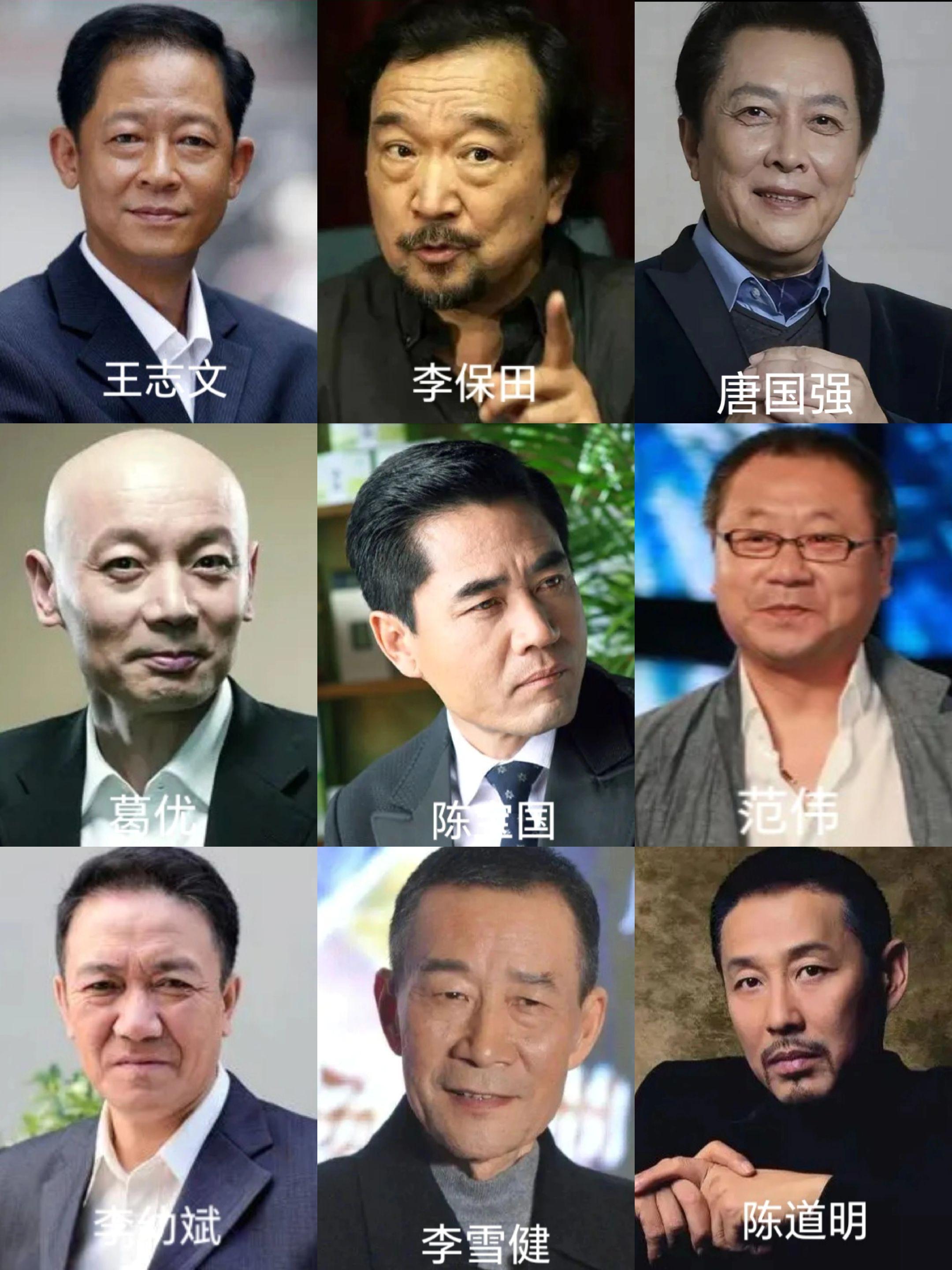 影视剧老戏骨演技九选一。陈宝国范伟