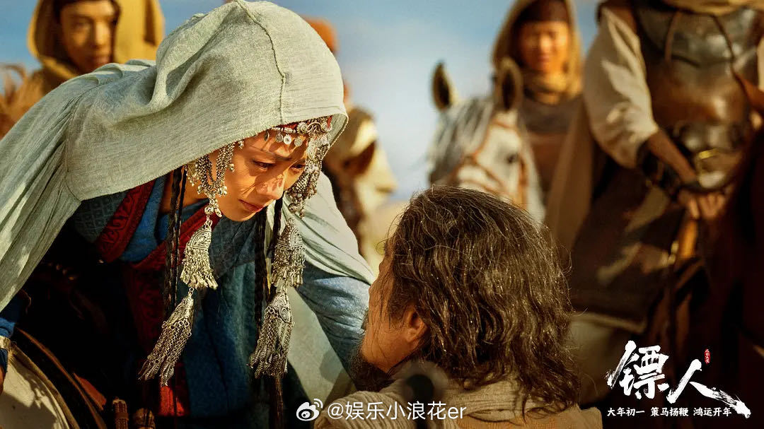 袁和平觉得陈丽君很有灵气 袁和平说镖人续集还可以拍 《镖人》是陈丽君是第一次演电