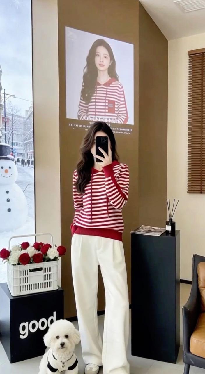 秋冬显瘦针织衫