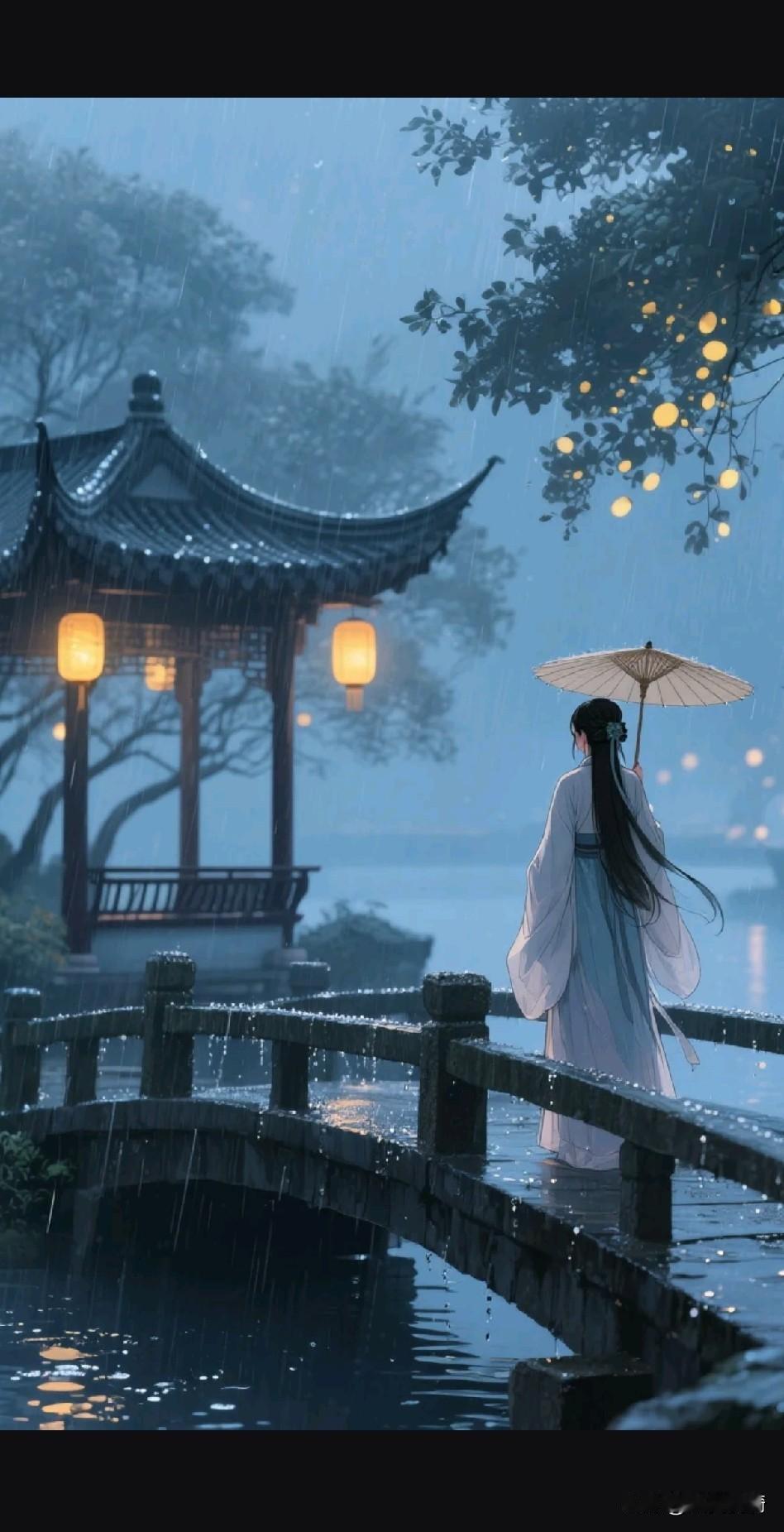 《后来烟雨皆散尽，无人撑伞一人行》

天地一逆旅，同悲万古尘。
偶结连理枝，终作