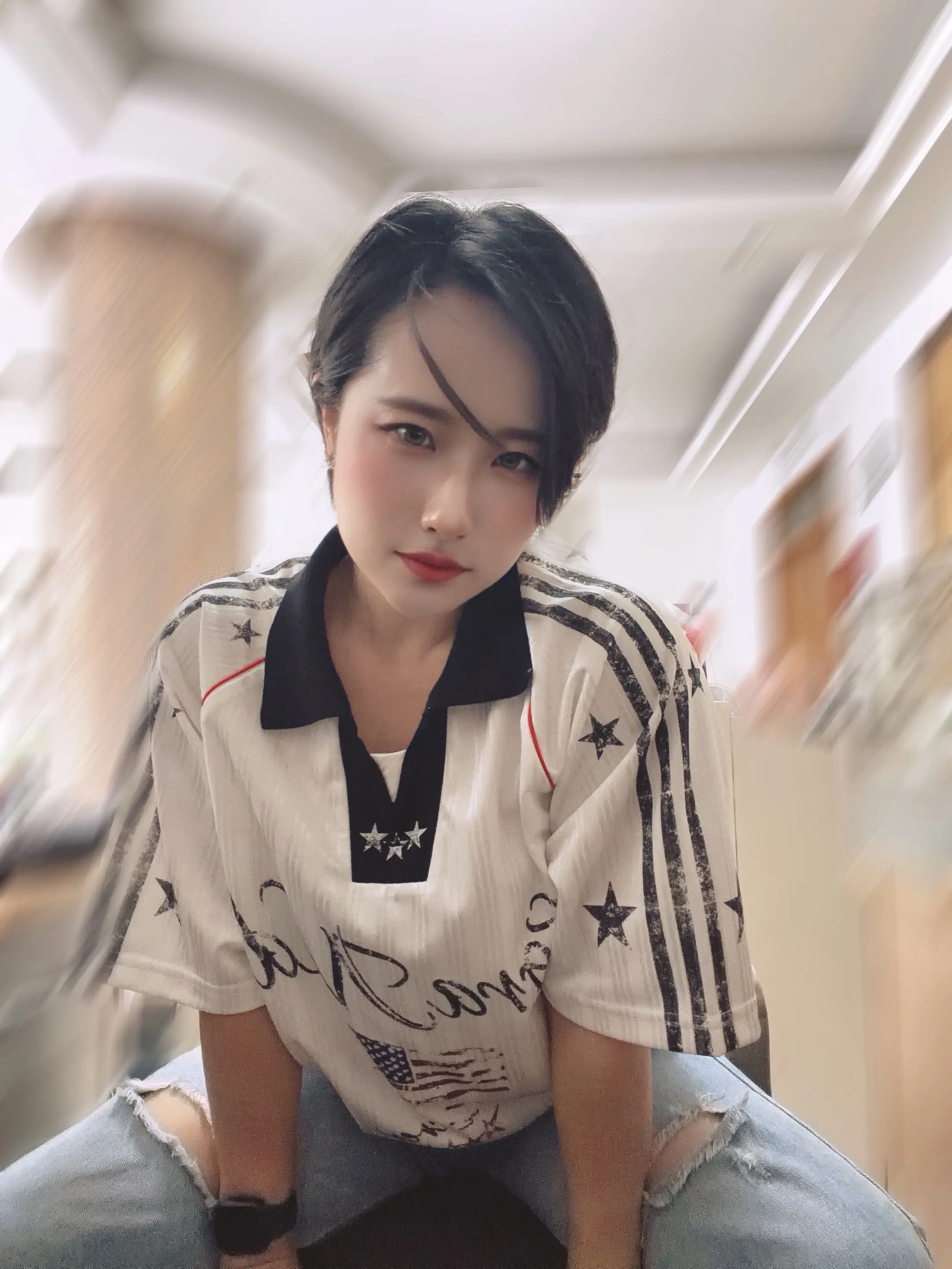短发