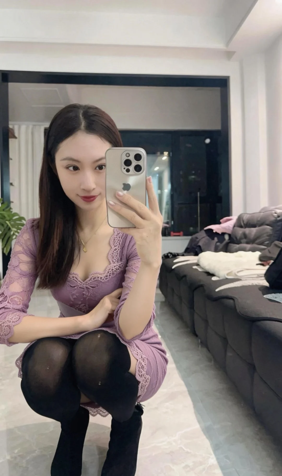 ootd 紫色有韵味