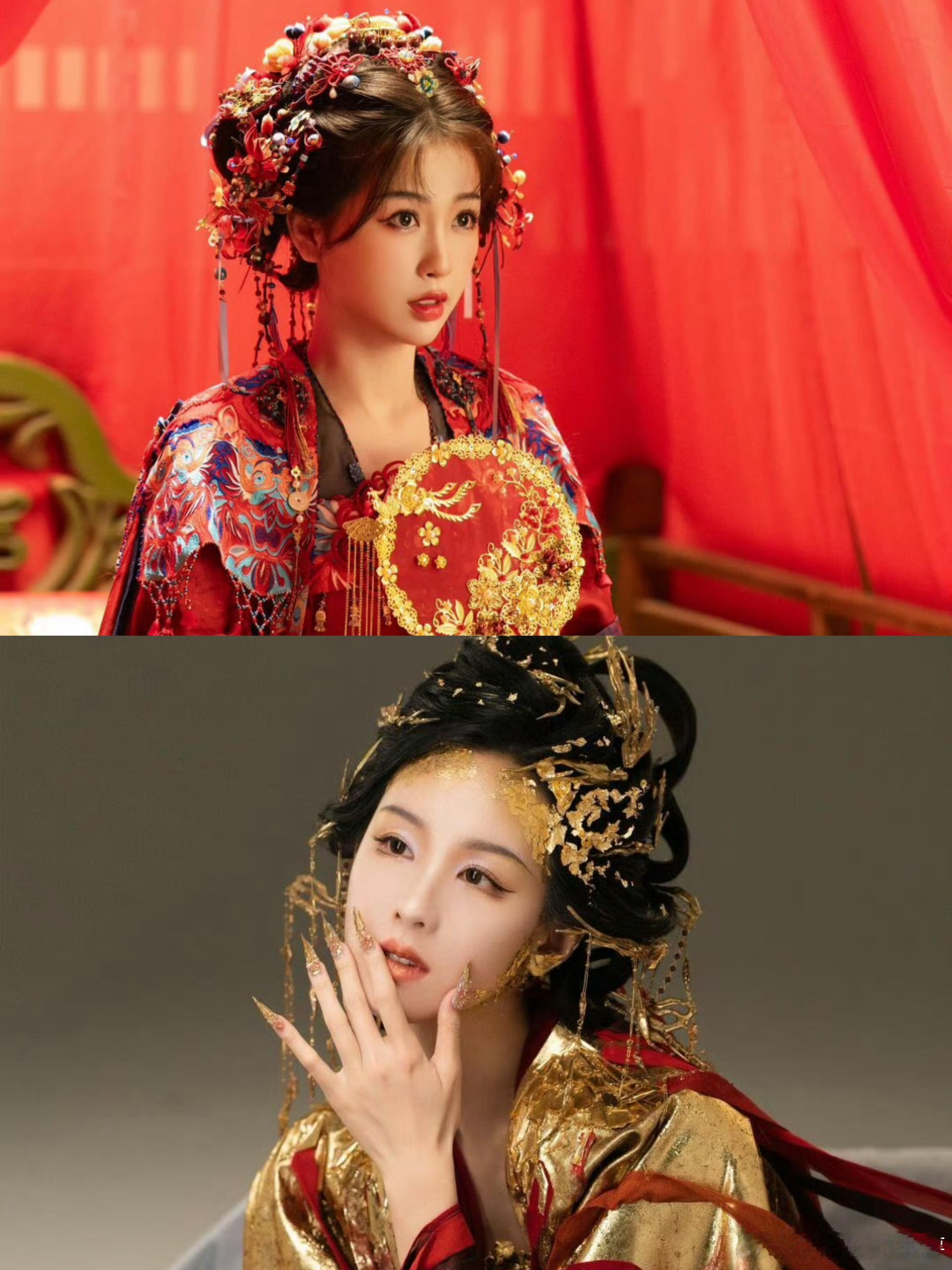 #永夜星河##陈都灵[超话]# 终于有古装剧不压女配妆造了，美女就该共美！永夜星
