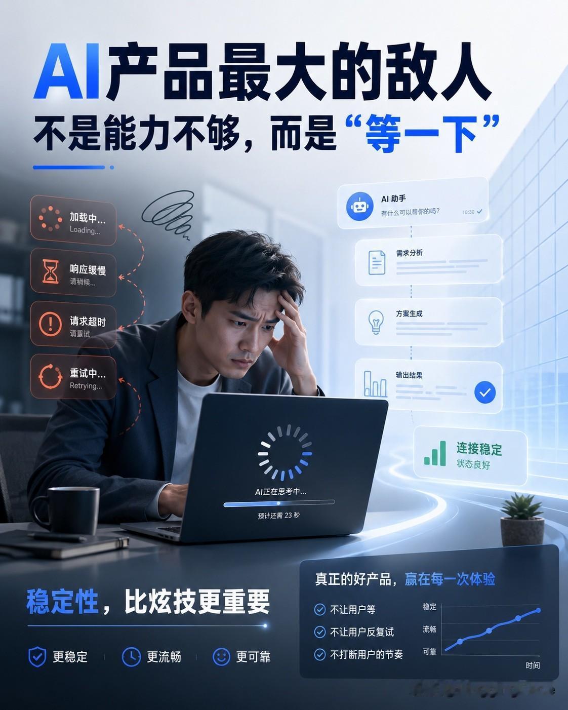 AI 产品最大的敌人，是“等一下”

最近看到一个吐槽：Codex Deskto