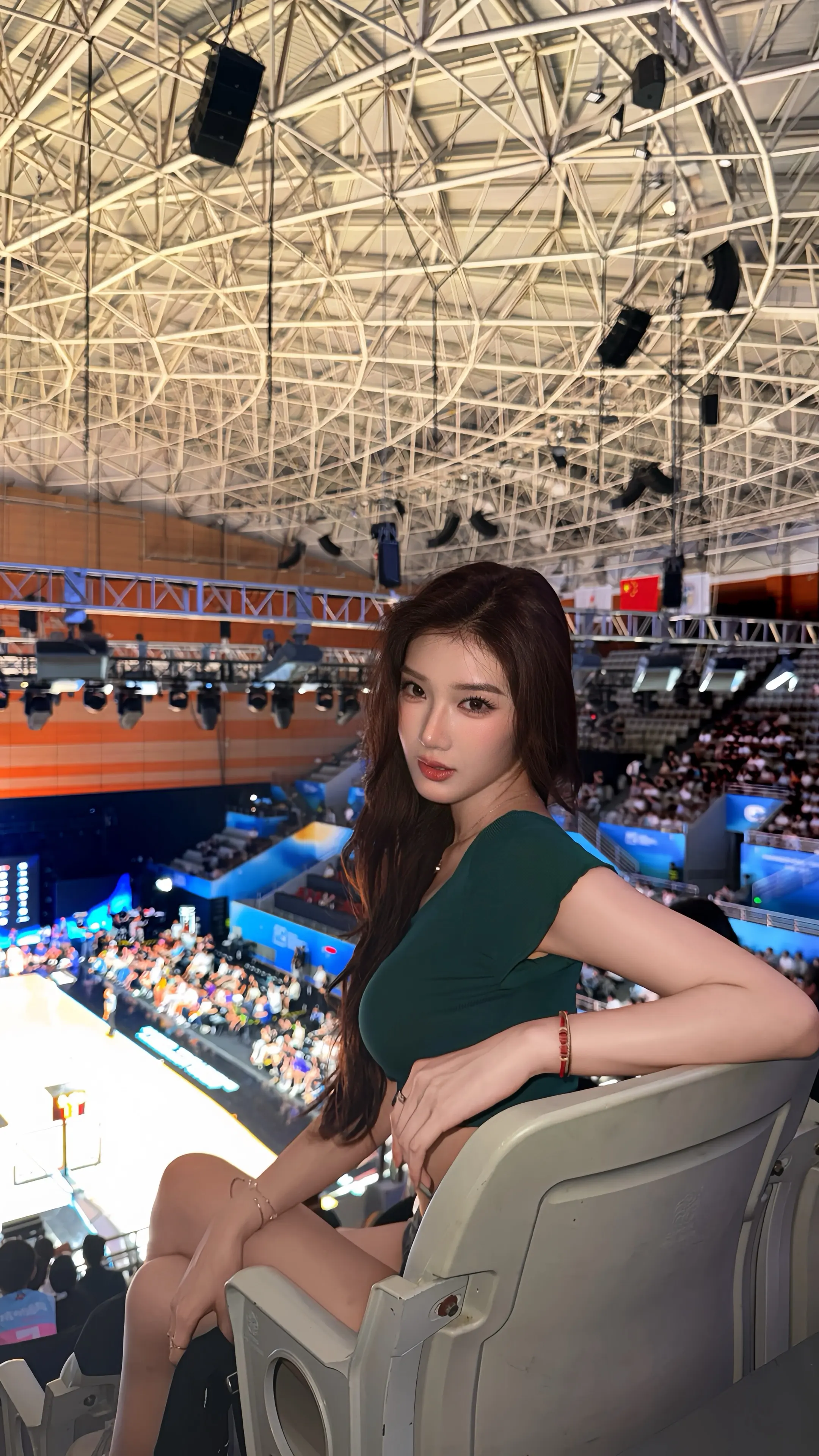 果然现场更精彩🏀