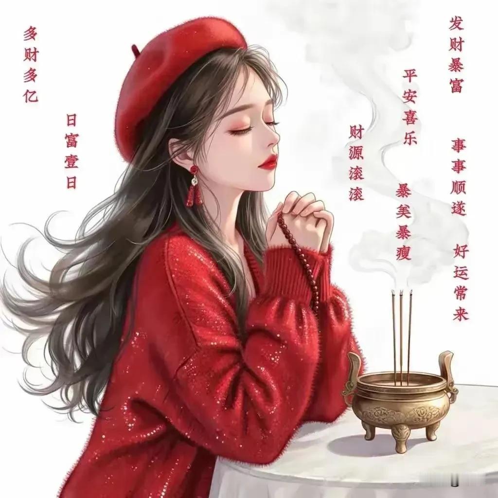 女生越用运气越旺的微信头像