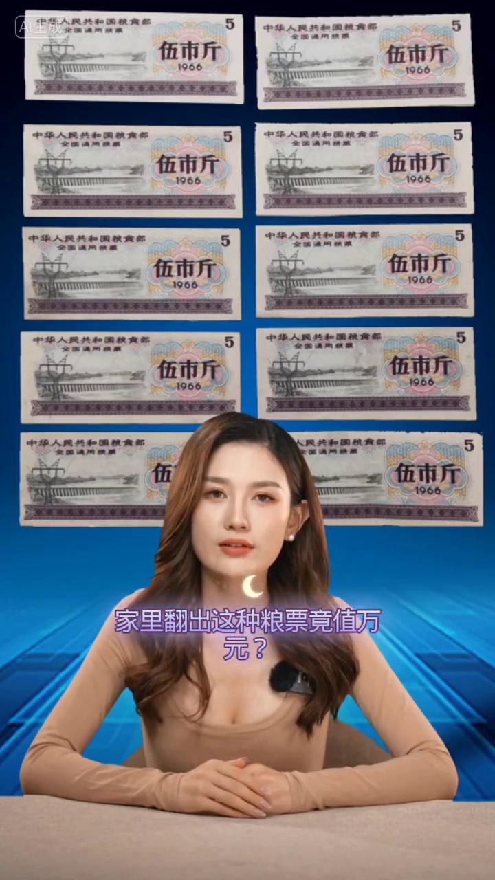 震惊！家里翻出这种粮票竟值万元？1965、1966年的最值钱，老铁们快翻箱底说不