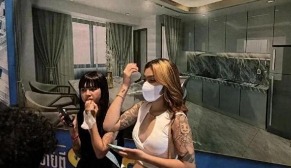 酒后提出“交换女友”！6月3日凌晨三点四十分，柬埔寨金边棉芷区的一家连锁酒店内，