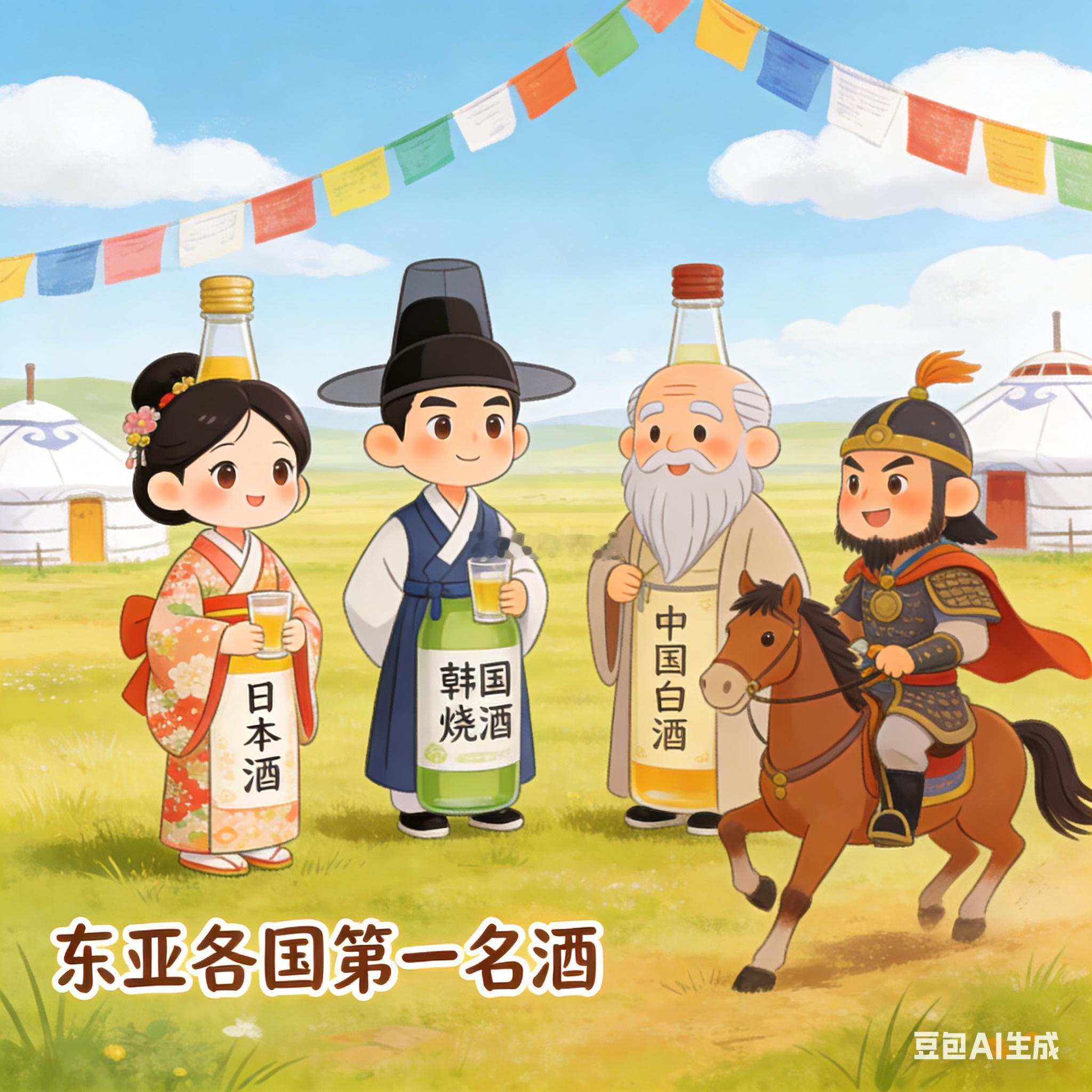 行业公司研究股权企业家 东亚各国第一名酒东亚五国（中国、日本、韩国、朝鲜、蒙古）