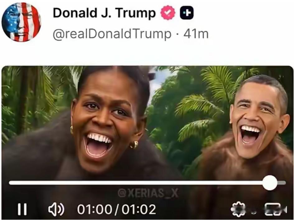 笑不活了！特朗普发种族歧视视频还甩锅临时工，全美都在骂离谱！

家人们快来看美国