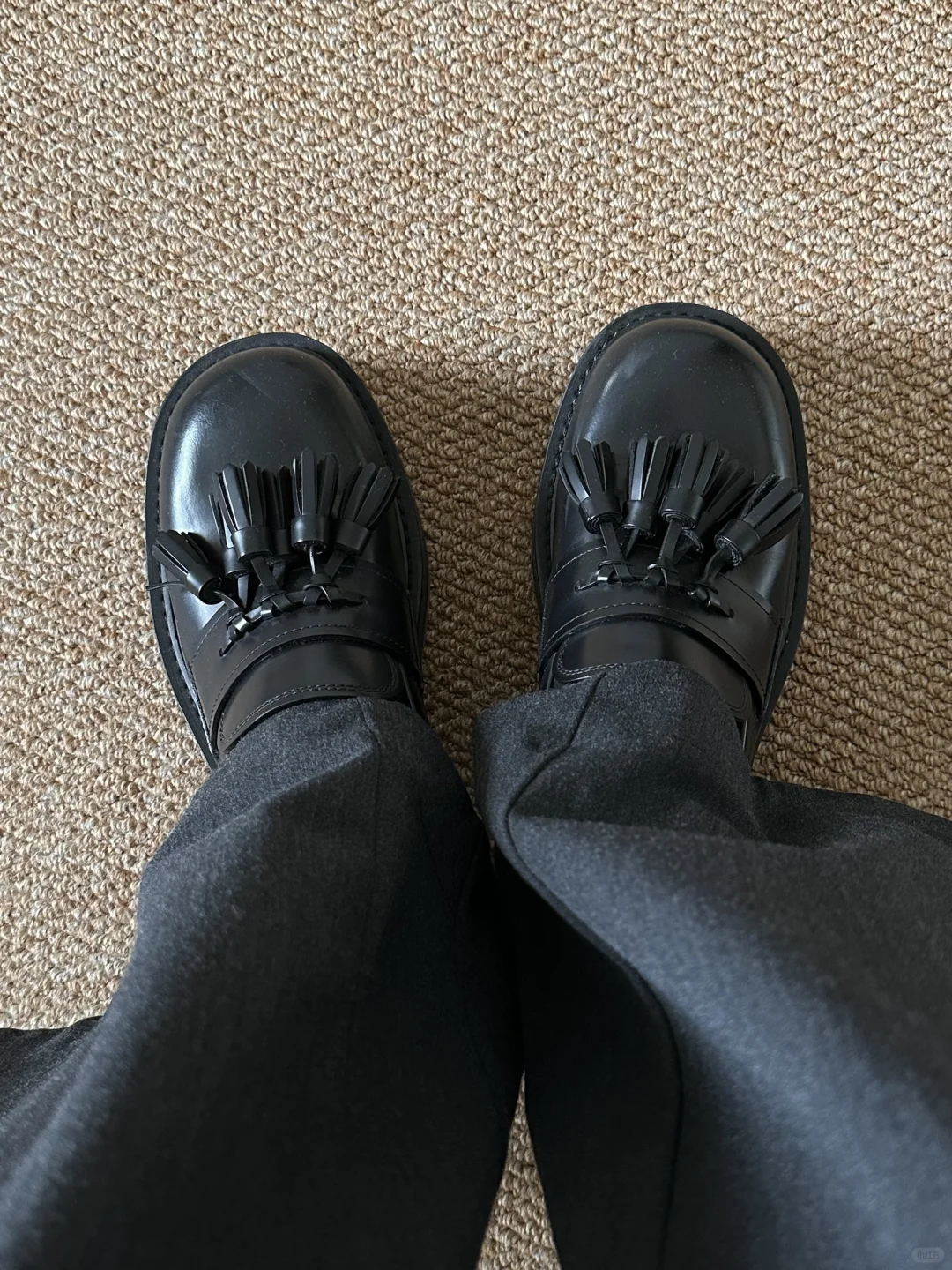 All Black Leather Shoes🎱