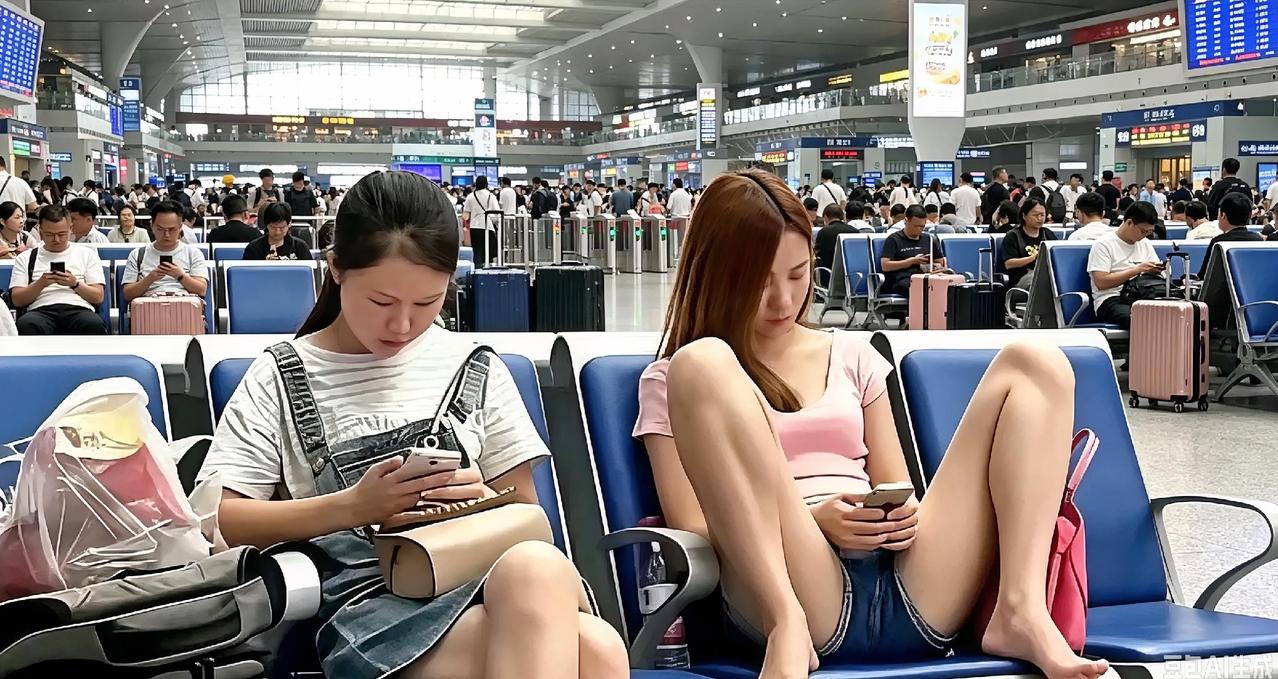 不是，美女咱能矜持点不？