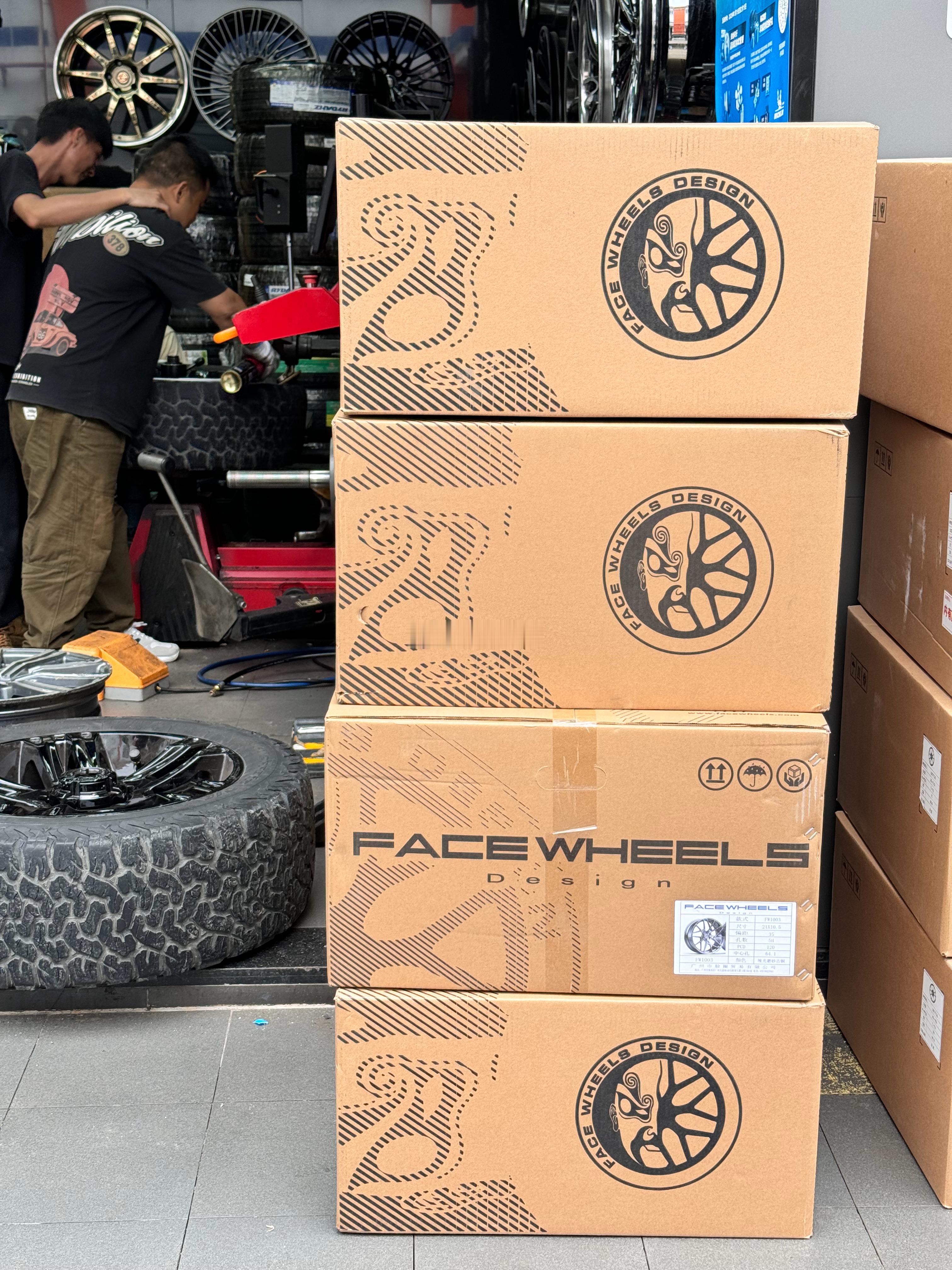 21寸 facewheels 脸圈 安排一套 走你 