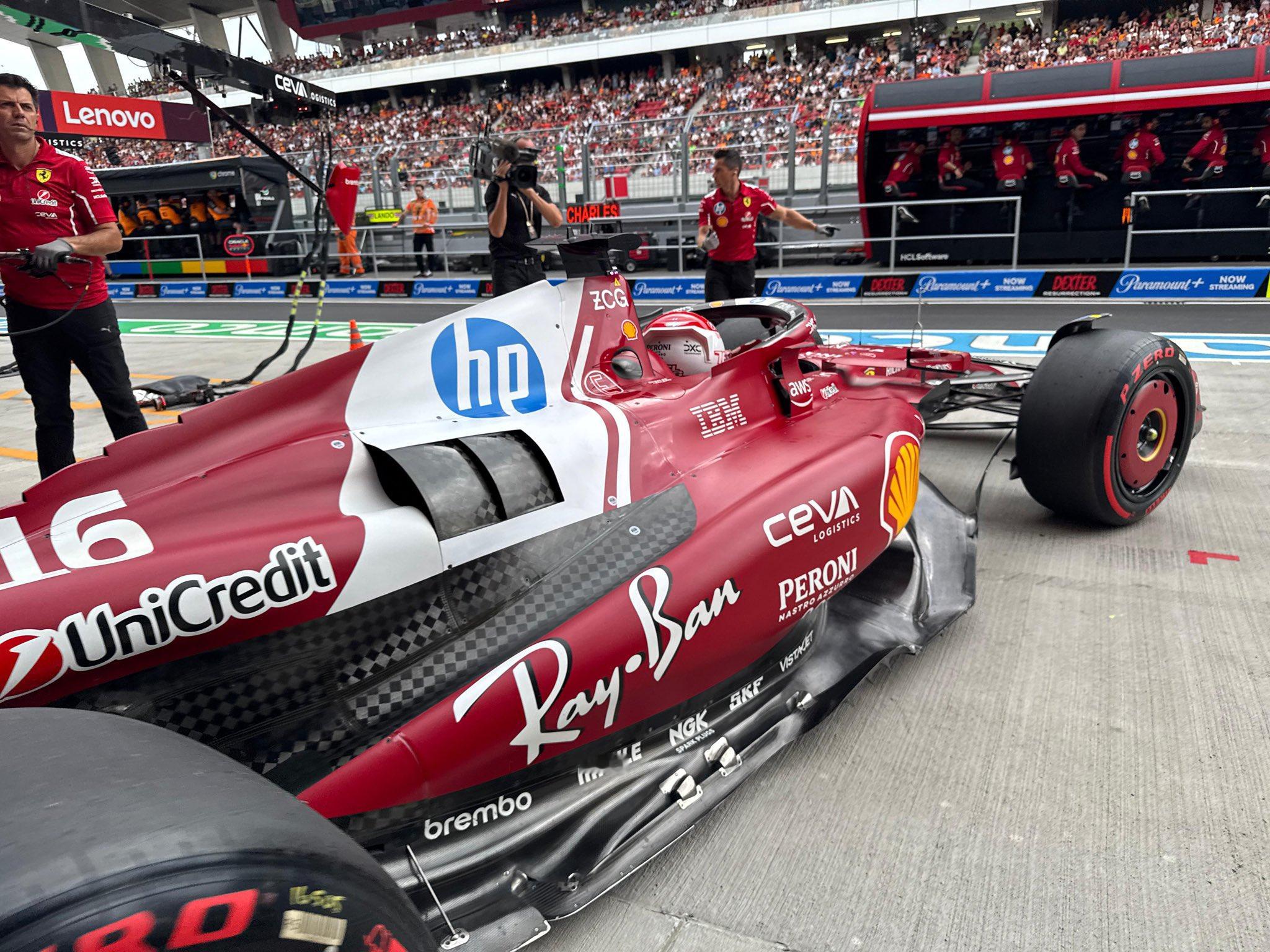 F1冷数据 勒克莱尔的上一个杆位还是2024年阿塞拜疆大奖赛F12025F1匈牙