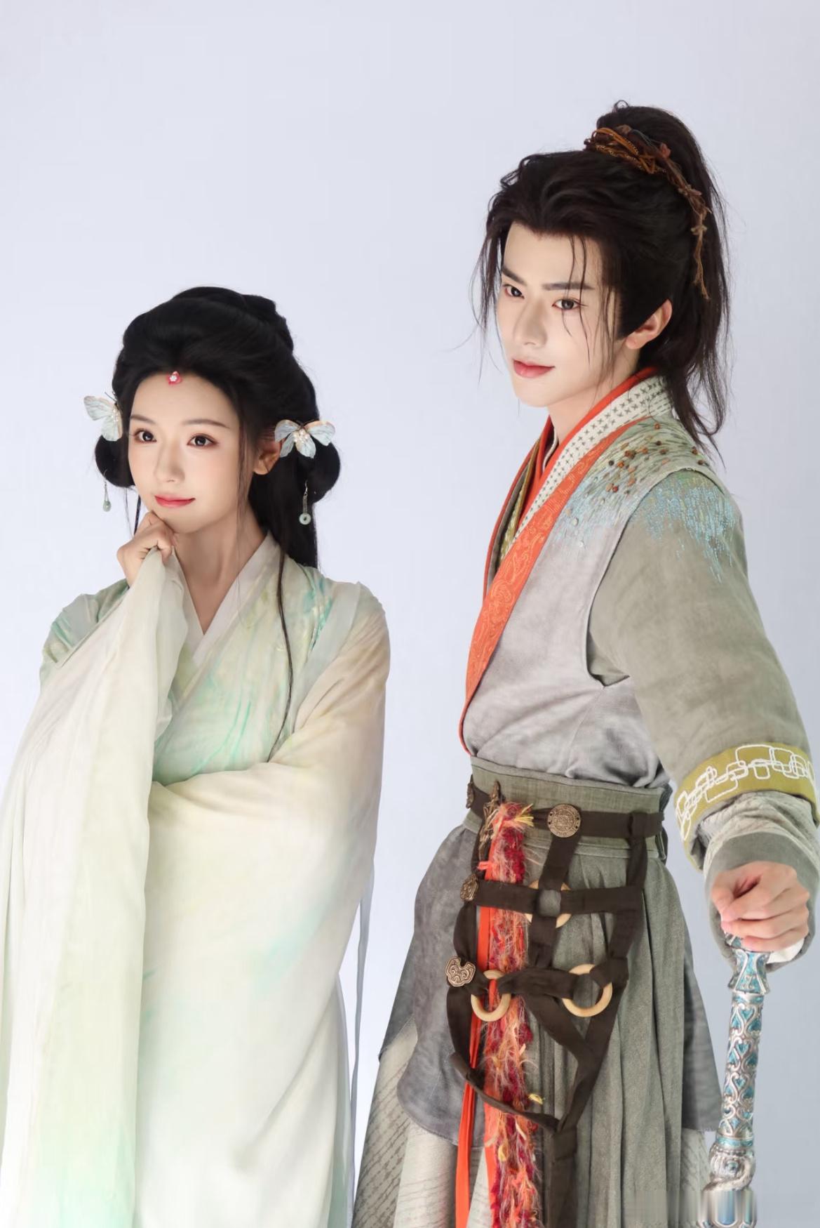 仙侠短剧《古剑奇谭三之念念不忘》主演：王云云、张庭睿播出平台：浙江卫视上星改编自