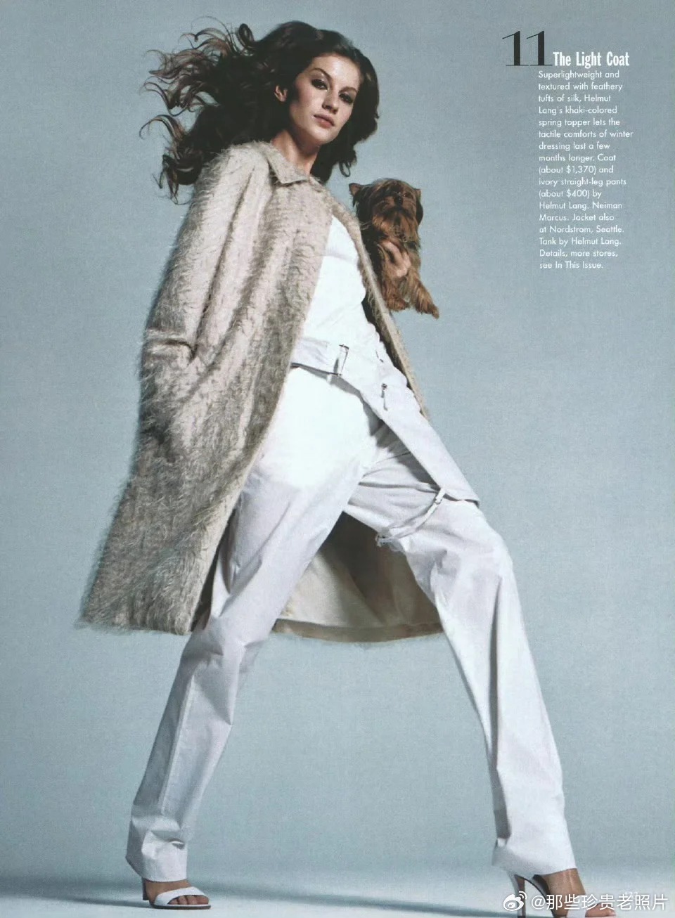 1999年19岁的吉赛尔·邦辰 