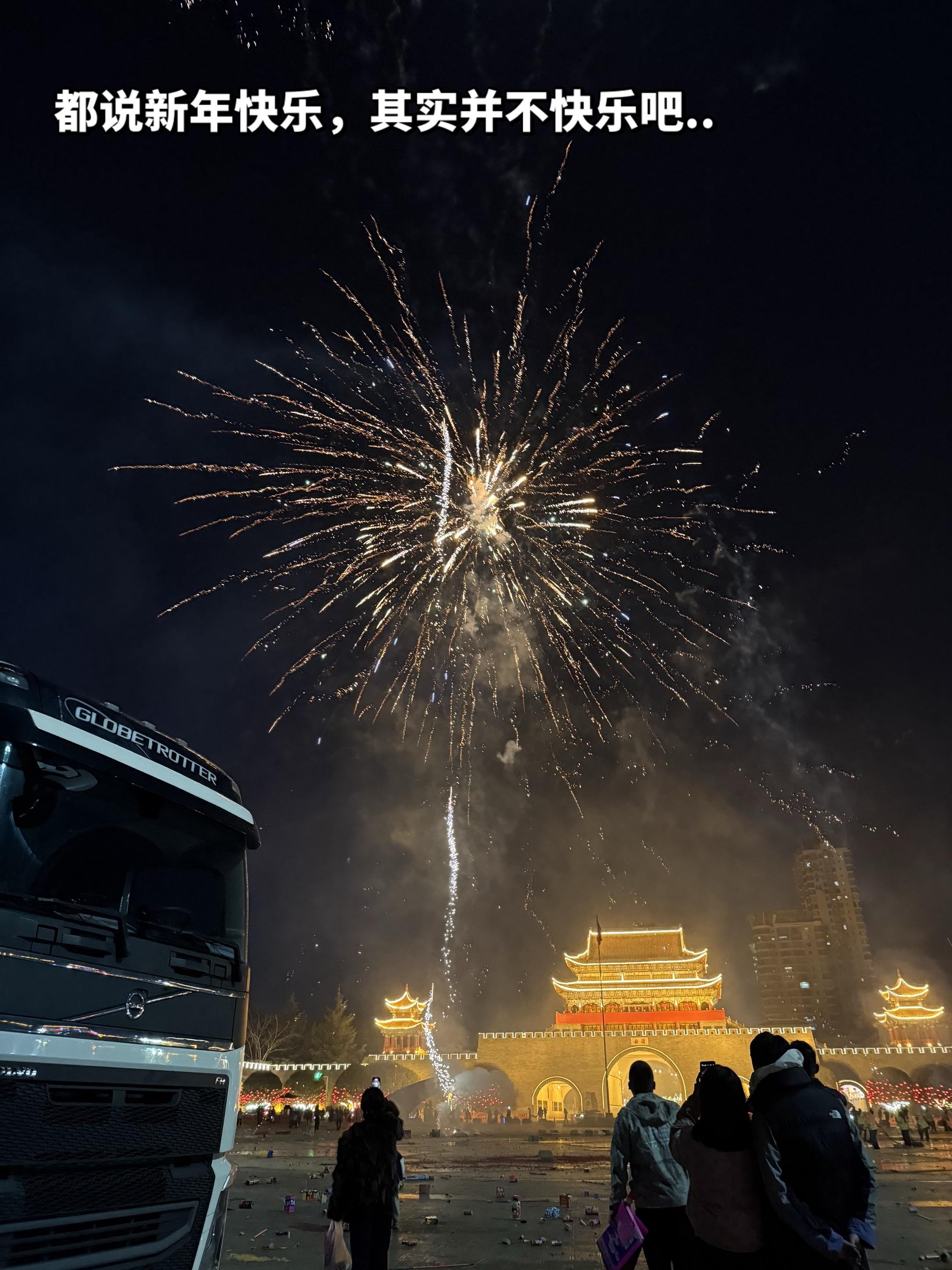 都说新年快乐，其实并不快乐吧..