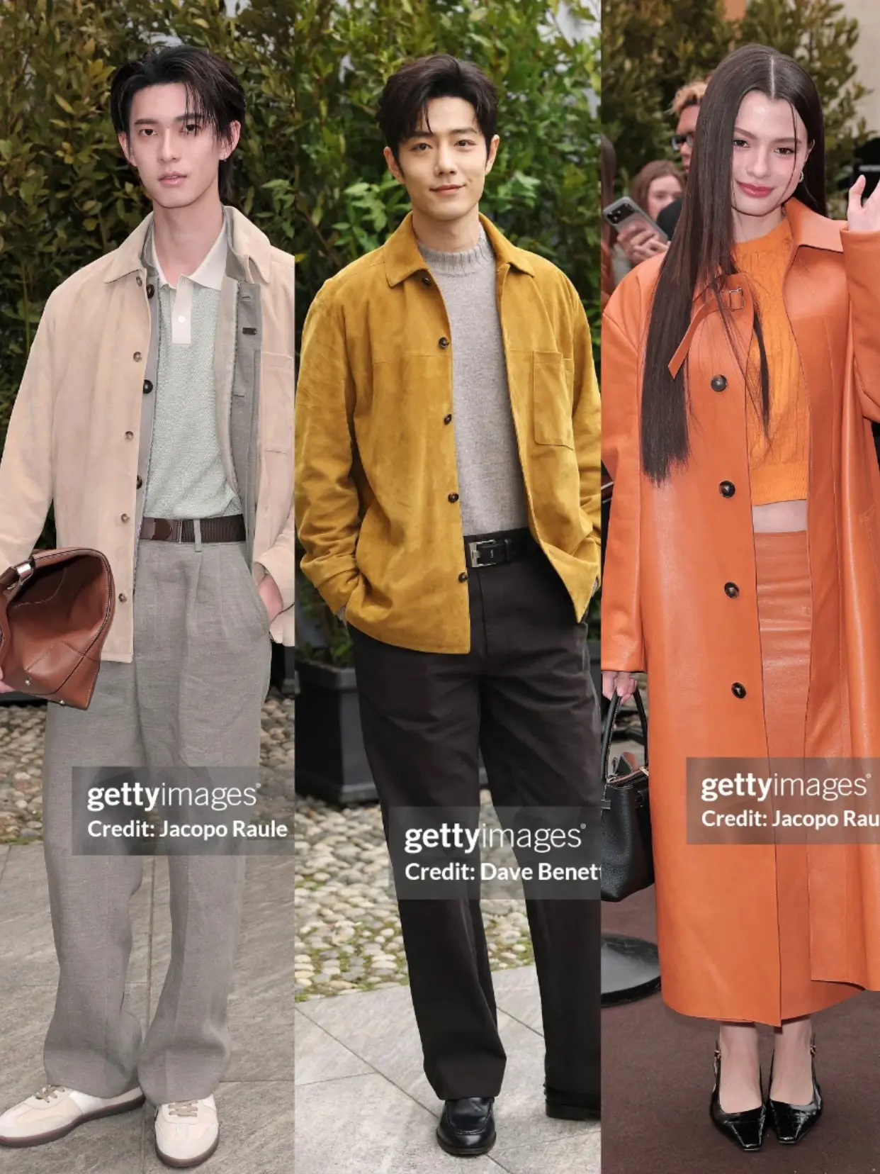 TODS米兰时装周G社生图。肖战 becky pooh