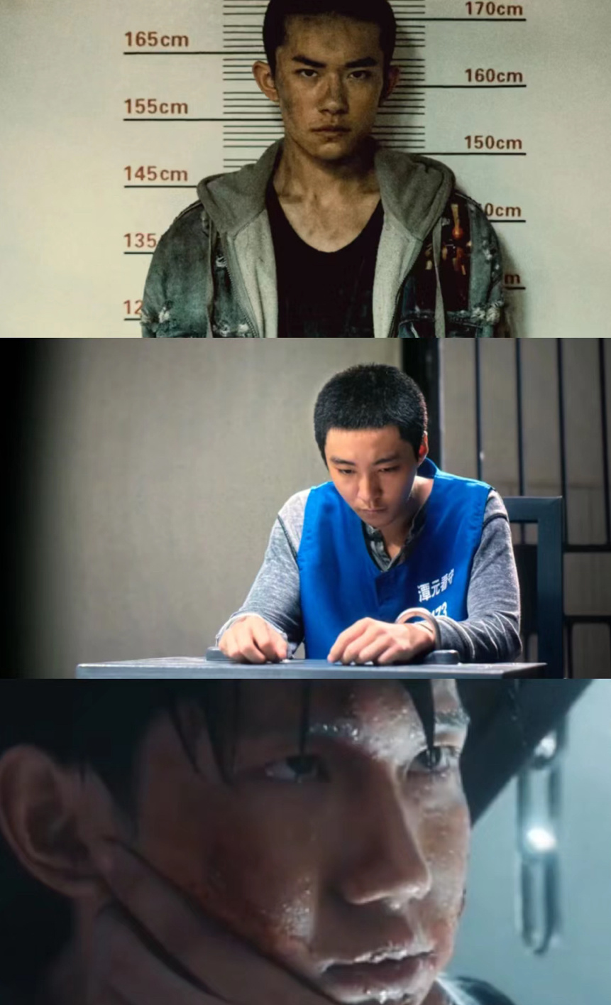 这下好了 三小只都是“进狱系”男神了前有易烊千玺《少年的你》后有王俊凯《野孩子》
