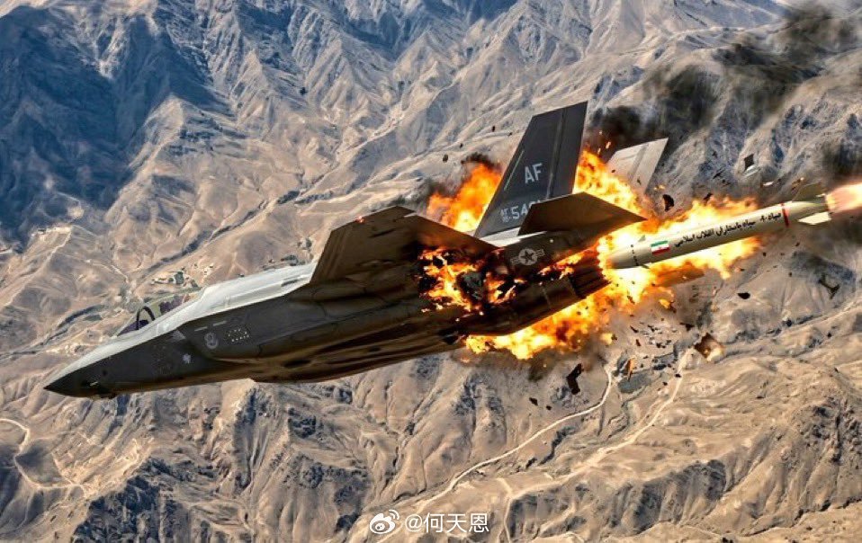 最新消息：美军中央司令部承认，伊朗有能力击落美国F-35和B-2轰炸机，此前一架