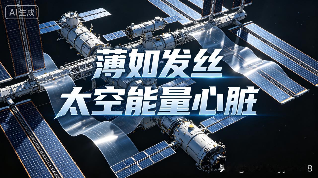 你敢信？薄得跟发丝一样的电池，竟能撑起卫星和空间站的能源供给！5月11日，天舟十