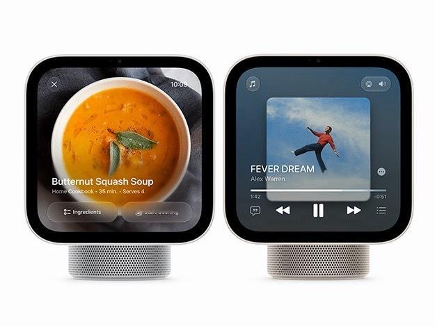 HomeView 这个屏幕自带有两个音频单元，底座里面有一个低音单元，它还可以跟
