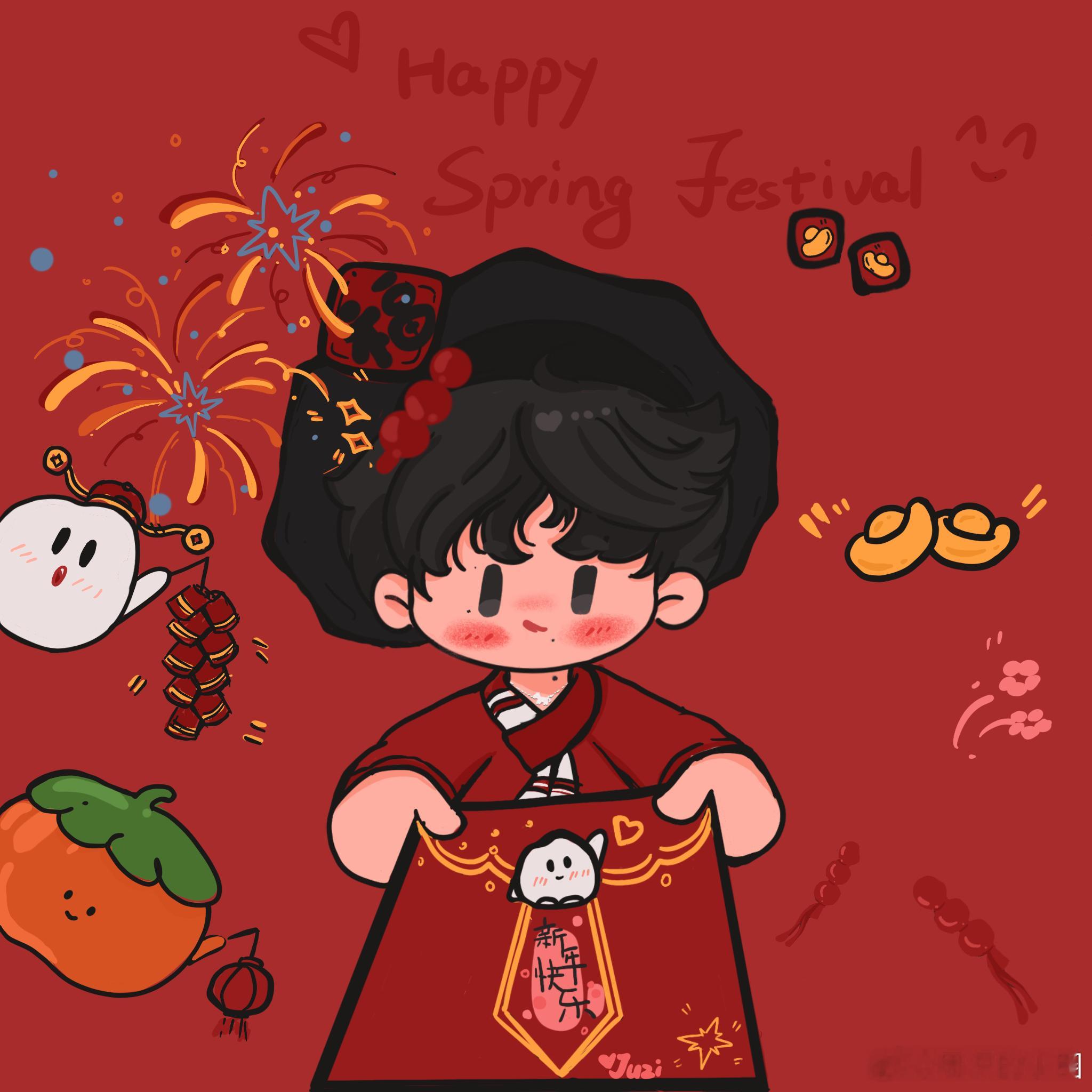 周深 ✨周深上门拜年送米 ✨白发周深 【小圈跟米子们说除夕快乐呀】听时间催着归人