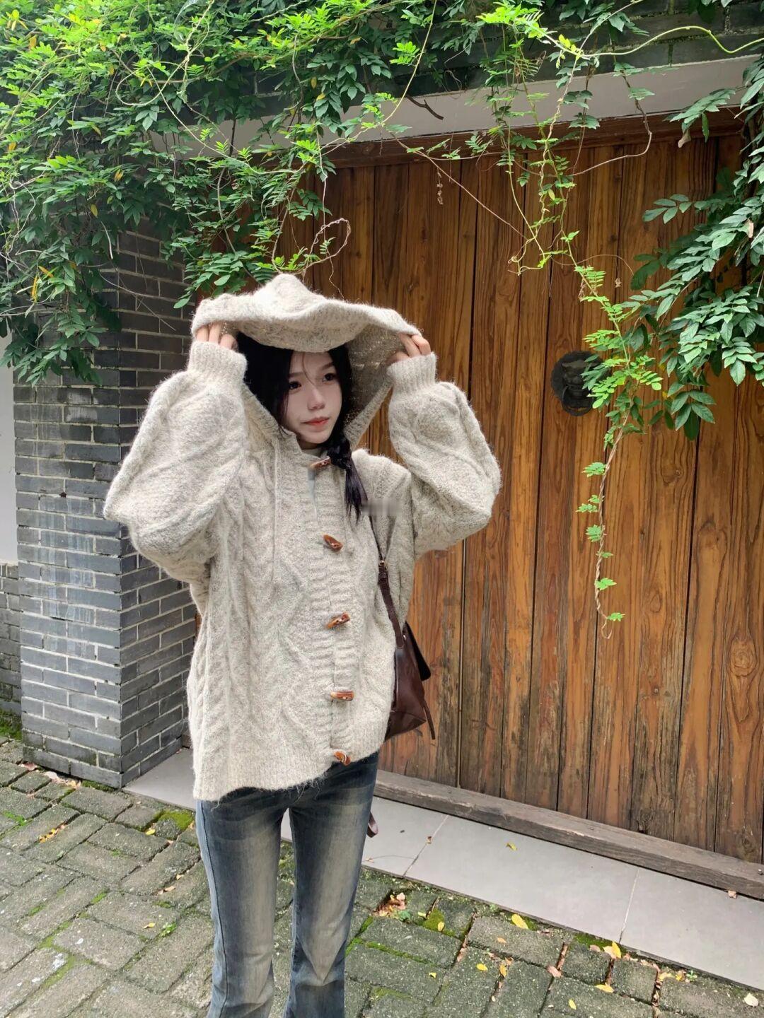 ootd |软糯糯的麻薯毛衣谁不爱呢🍂