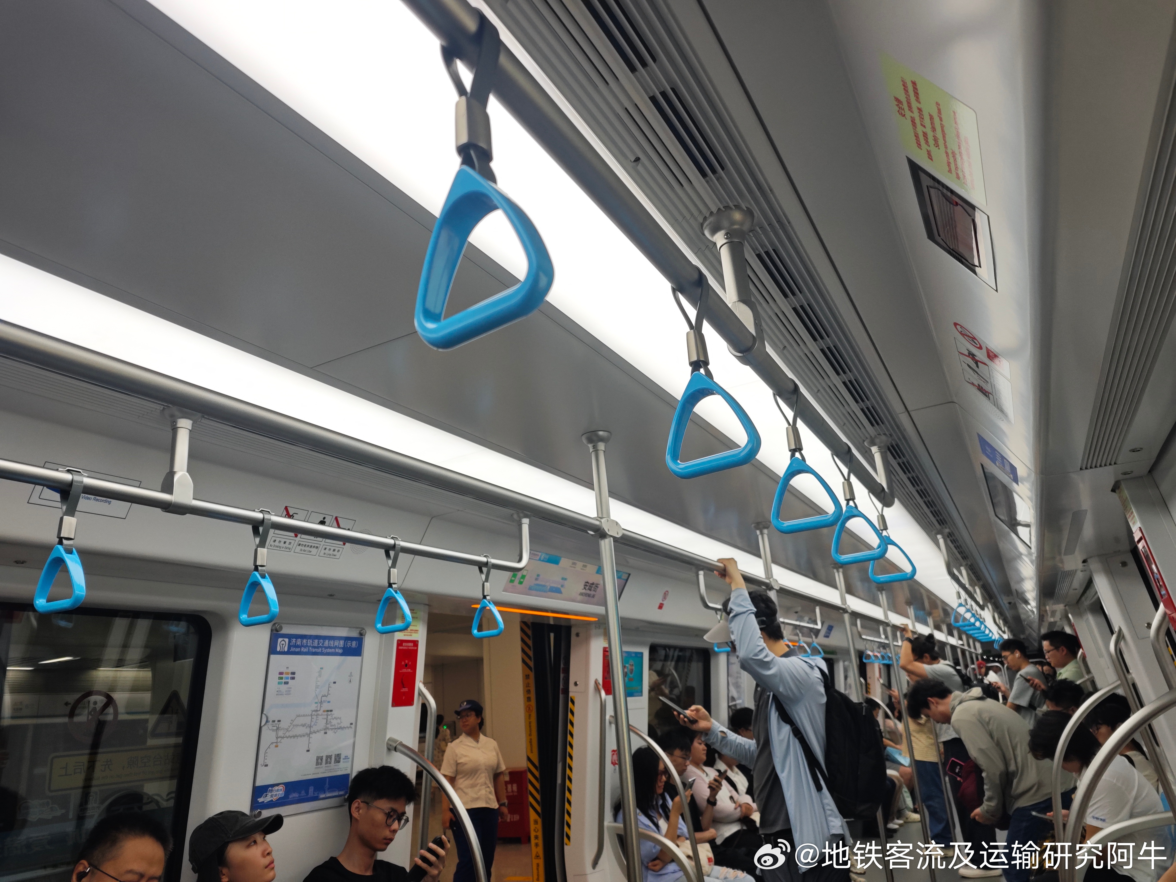 济南地铁 网友：2026.8.8（周六），济南地铁6东线安城街站往天泺路站方向，