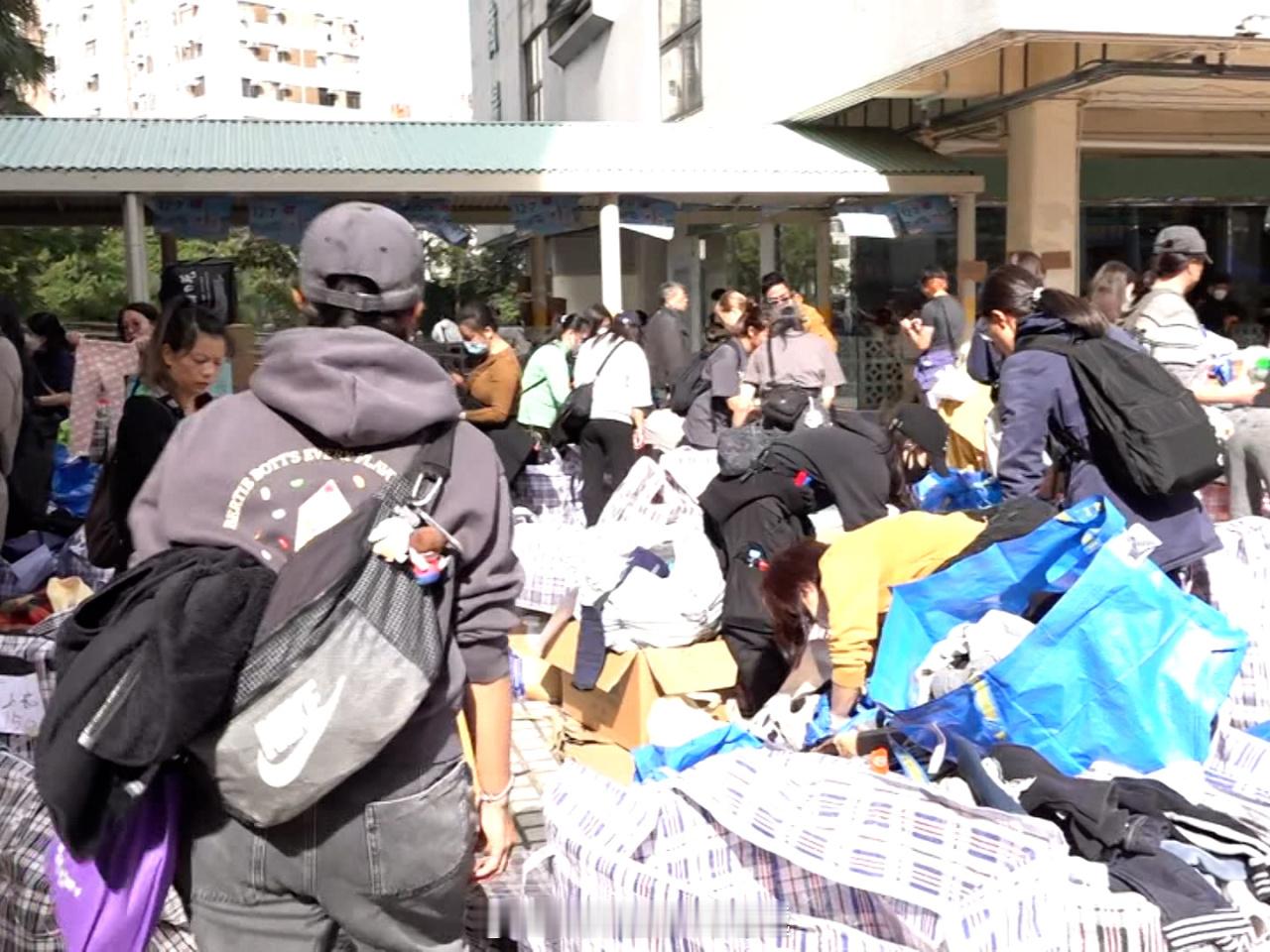 大埔宏福苑五级火警 「有居民称到过渡屋暂住..冀提供长远住屋安排……」香港 新界