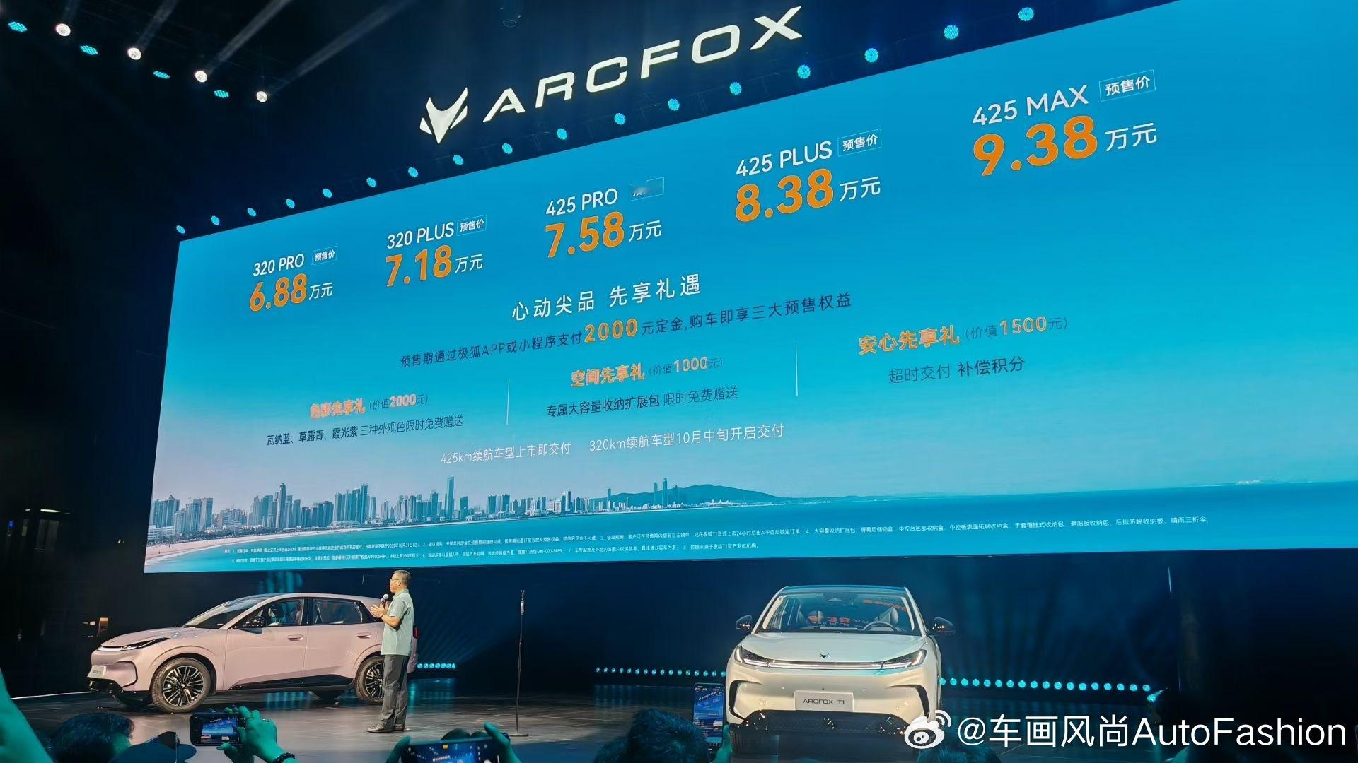 【极狐T01开启预售，6.88万元起】新车资讯 ​​​