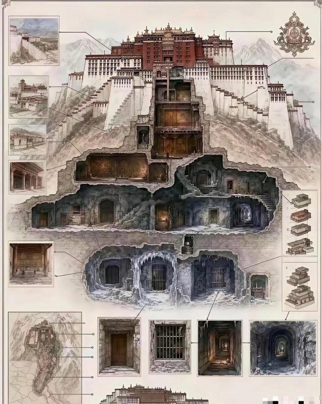 第一次知道，原来他底下还有建筑啊