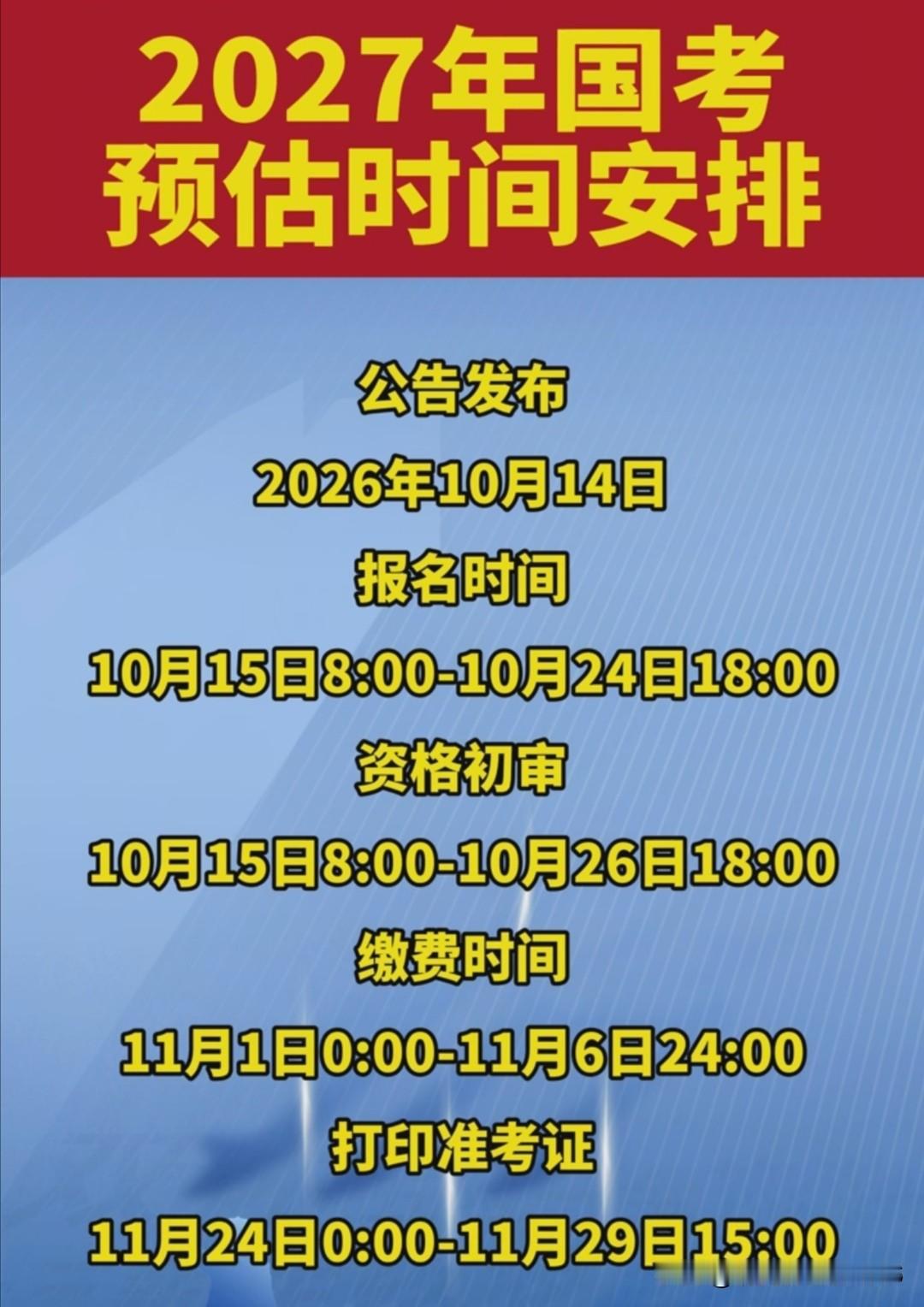 给27首次备考国考的同学建议，接下来这五条一定要记牢。

第一，别再盲目搜索网站