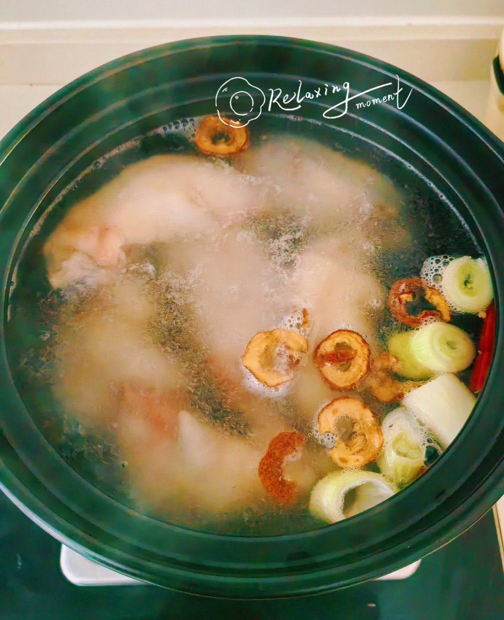 生活手记 炖锅老妈蹄花汤，少爷可吃，我生酮也可