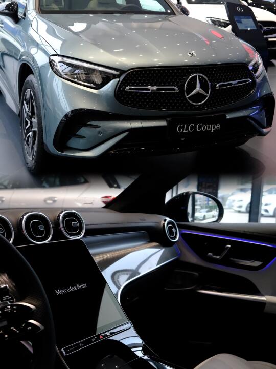 🚗 一见倾心，GLC Coupe ！💖