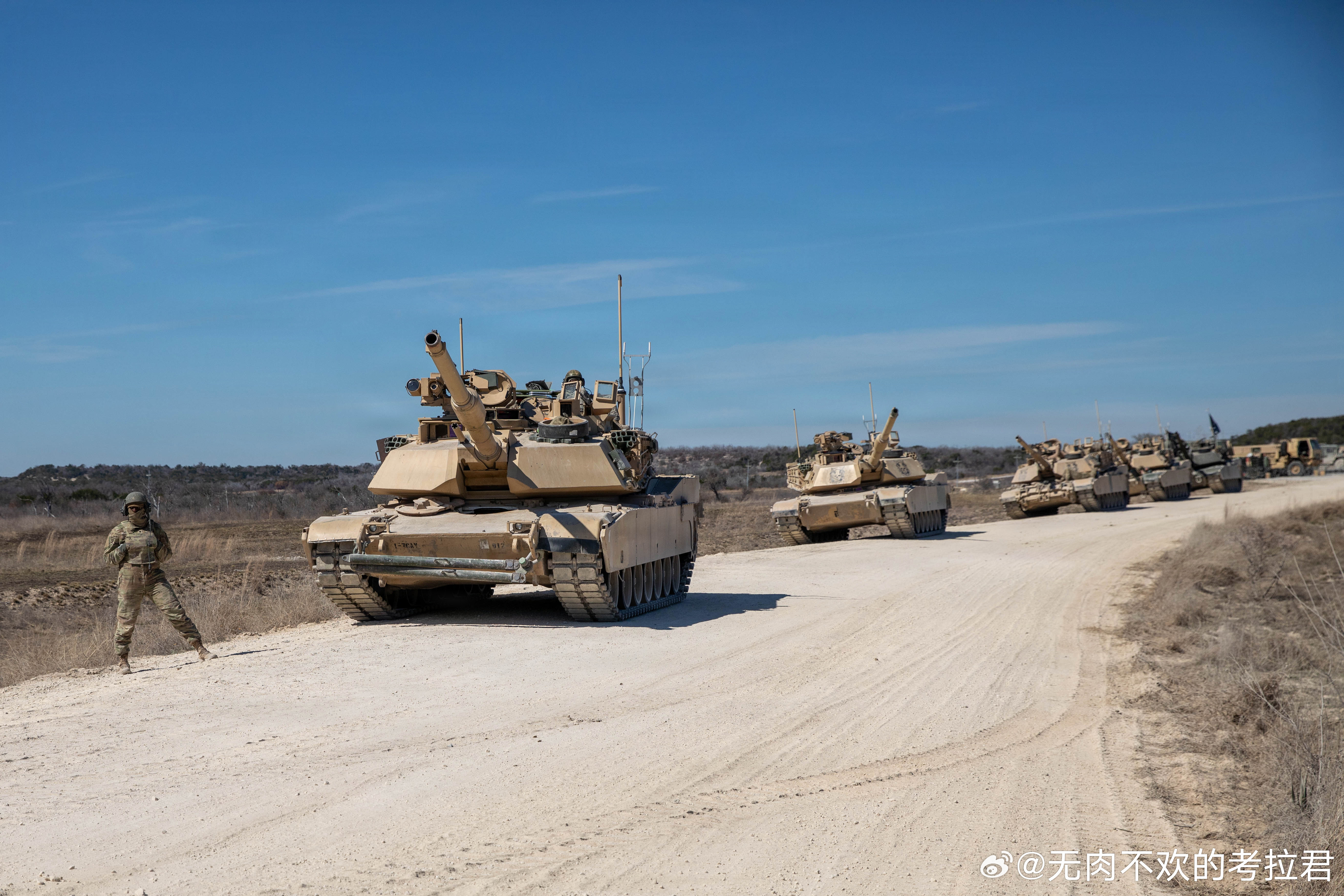 2026年2月23日，胡德堡，第7骑兵团1中队 