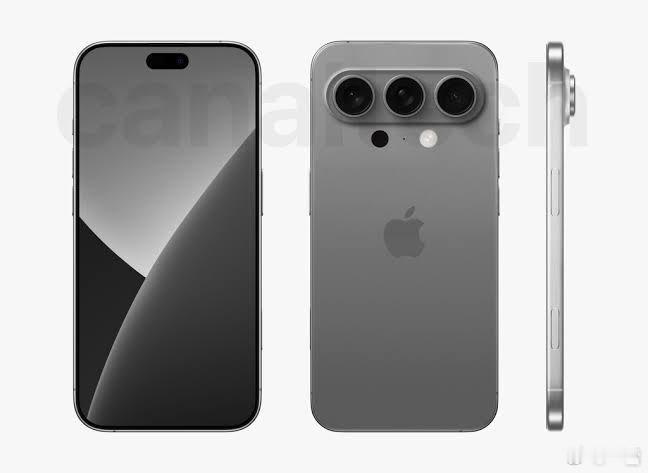 iPhone17ProMax渲染图再曝光  同事说这是红绿灯吗，哈哈哈哈哈哈哈哈