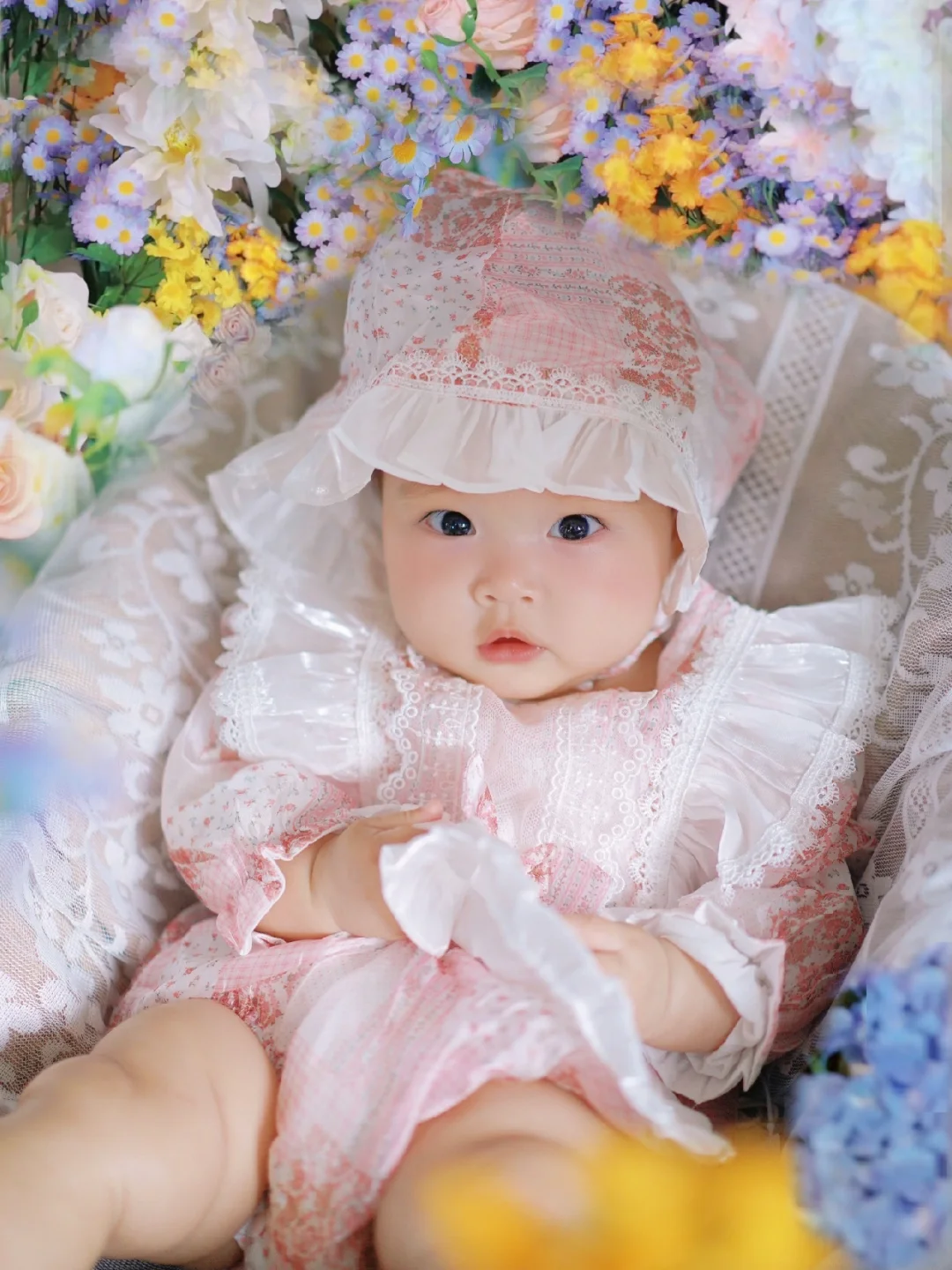 半岁写真｜没有花也能拍出莫奈花园，附教程