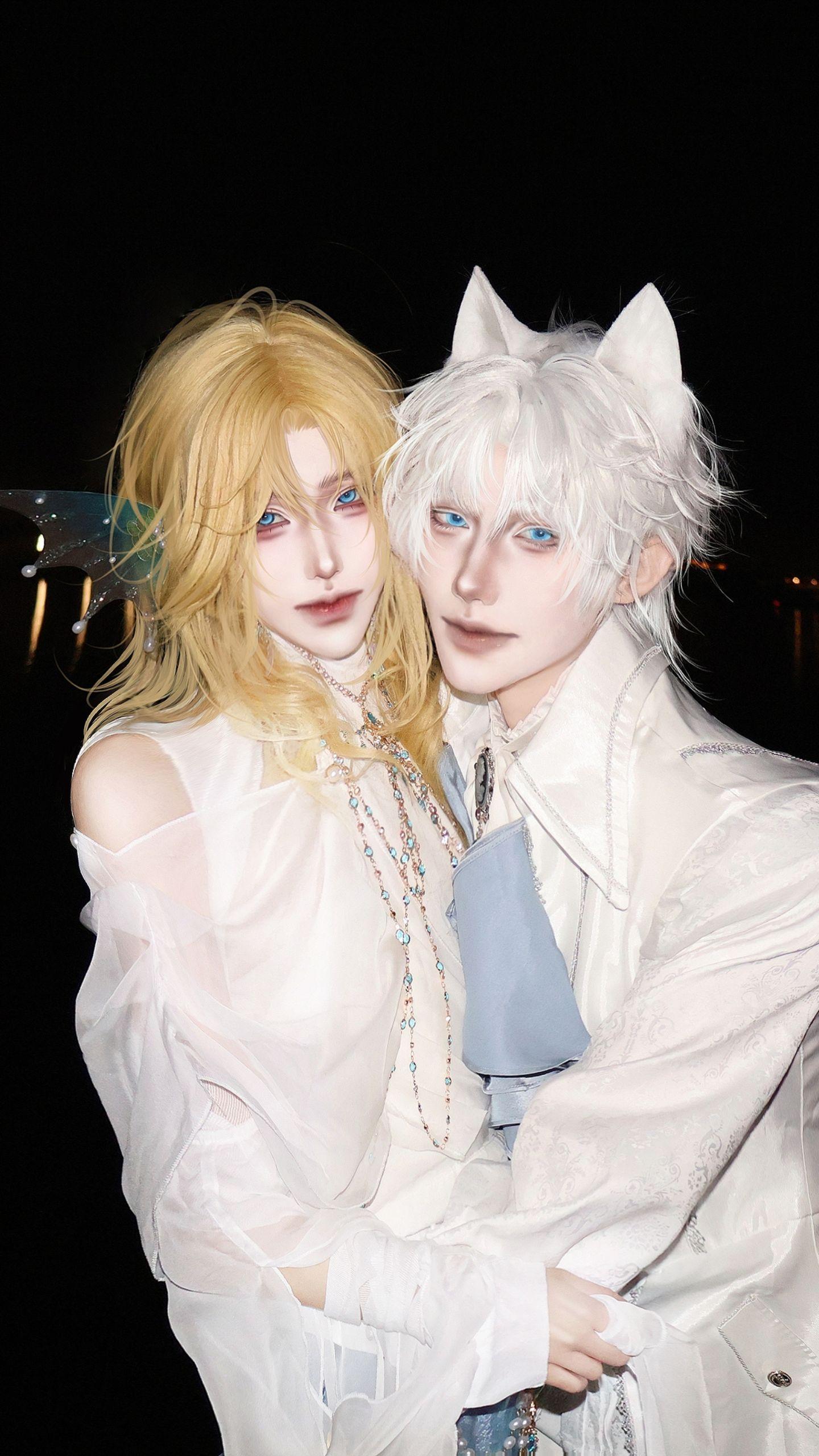 人鱼陷落cos.“randi～”  兰波：  白楚年：  摄影